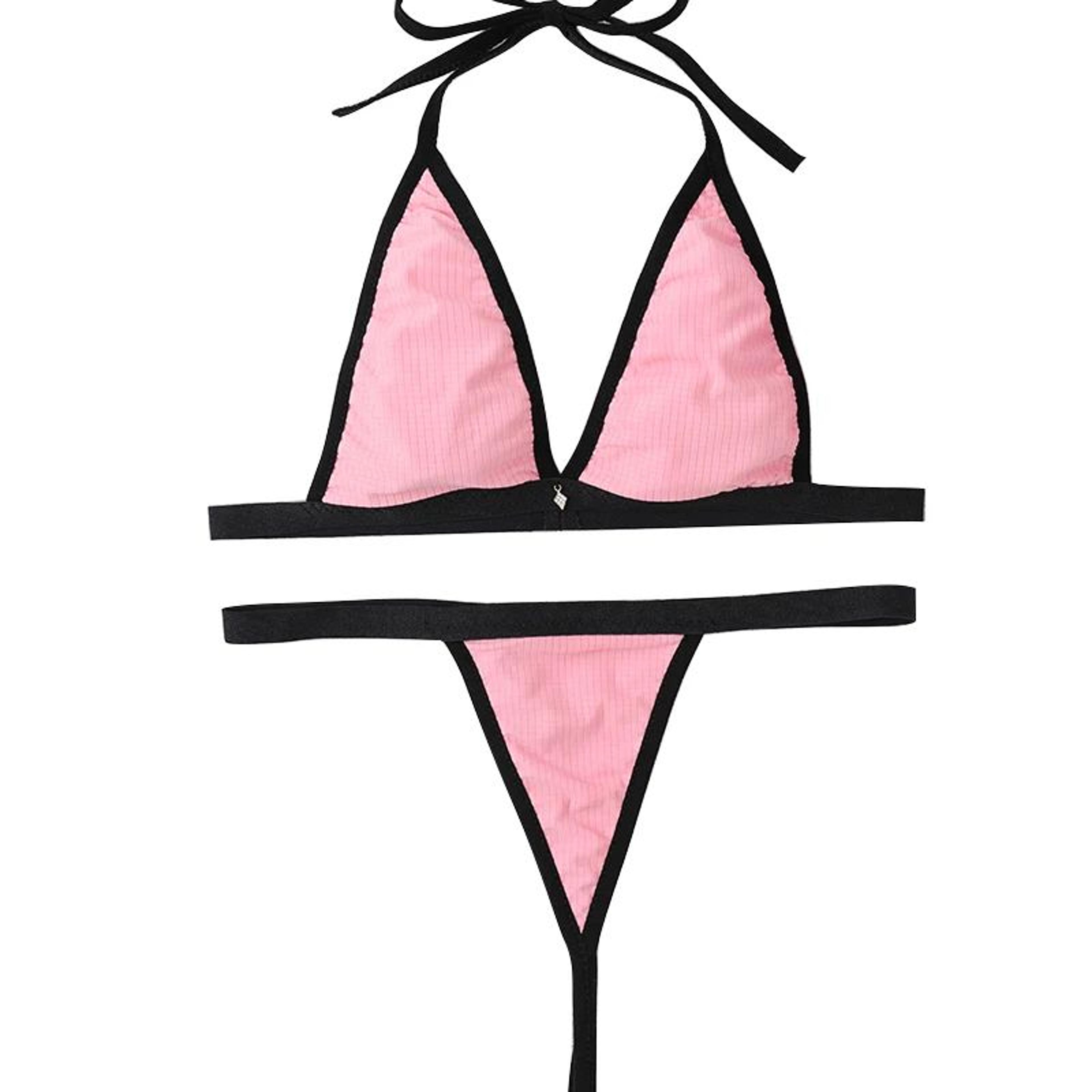 sexy micro brazilian thong bikini set