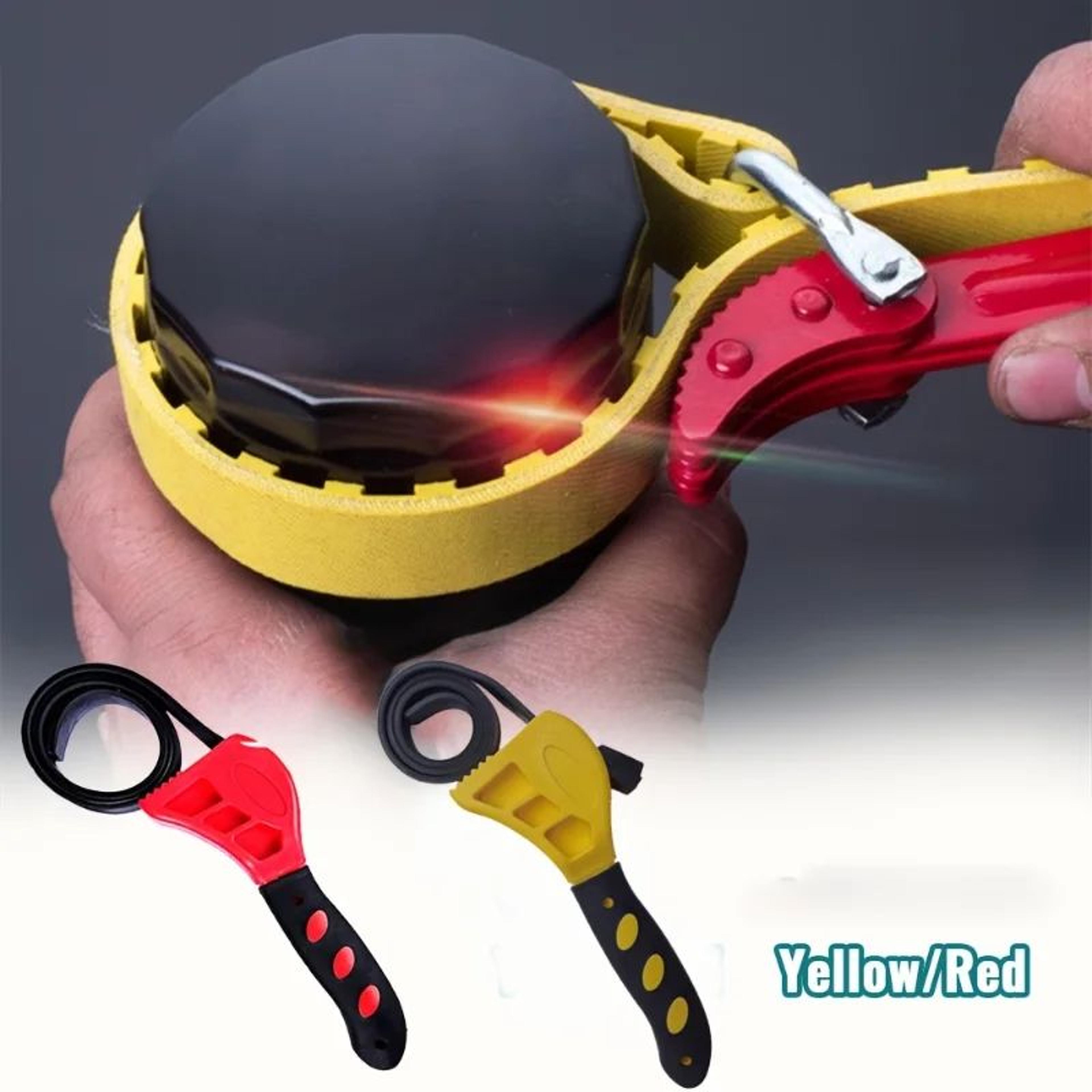 6 inch adjustable belt wrench oil filter strap tool