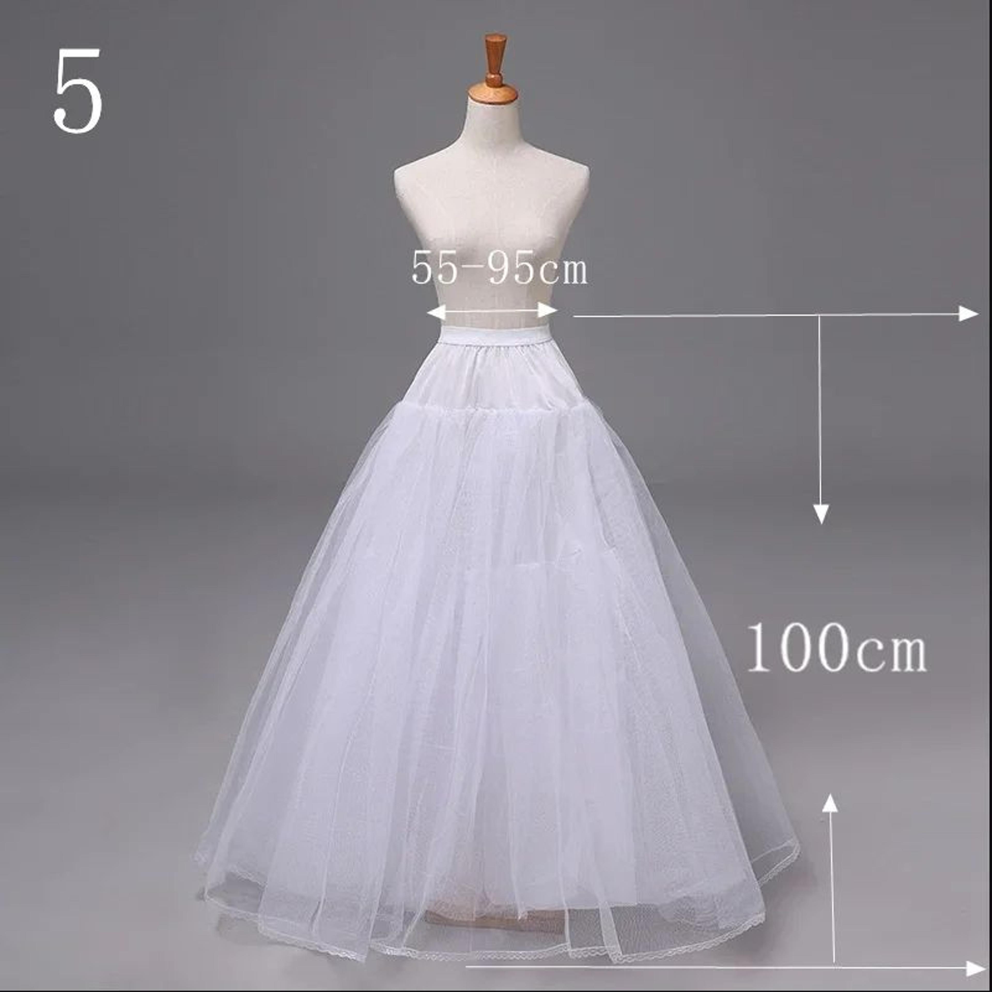 bridal wedding petticoat underskirt elegant dress support slip