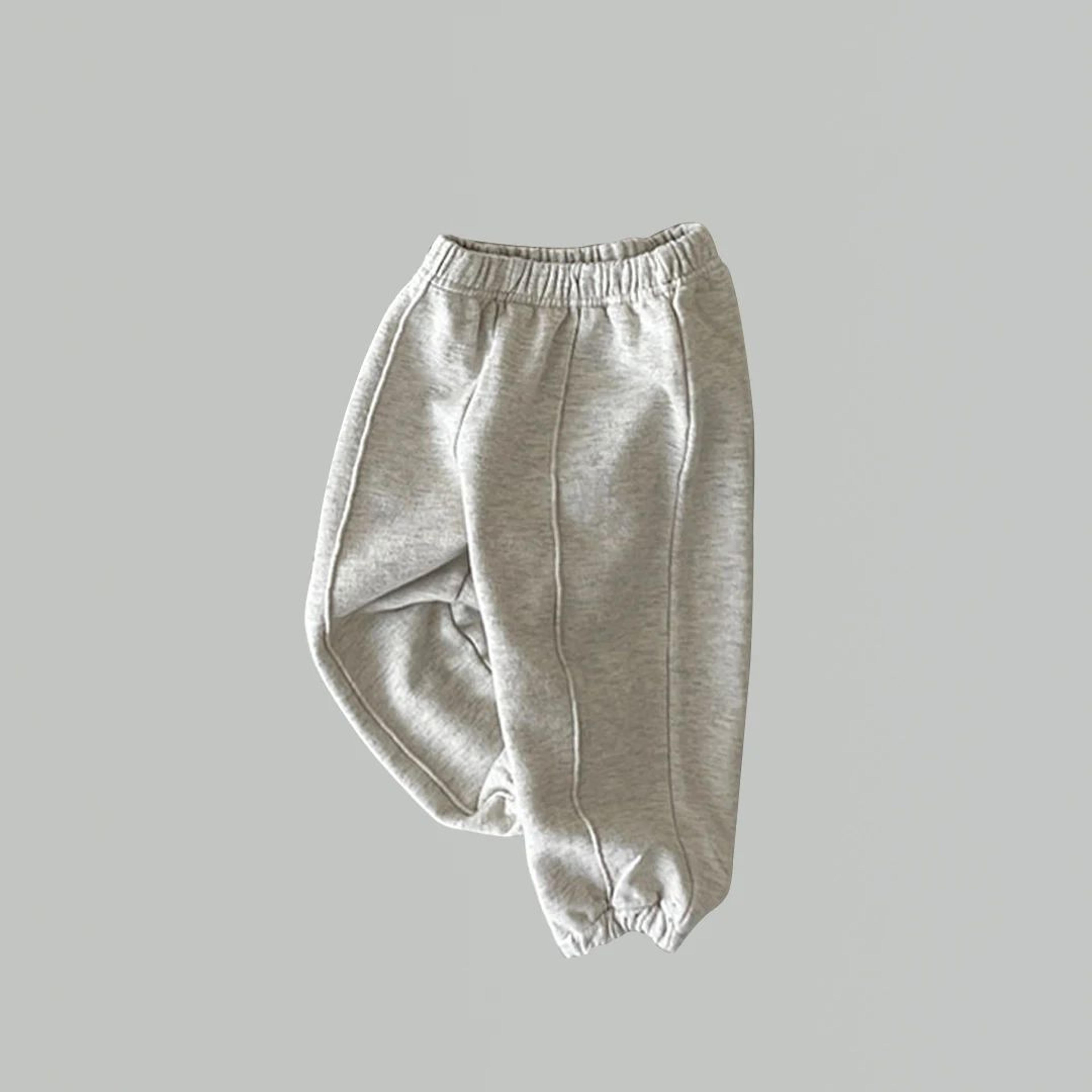 cotton toddler sweatpants unisex kids sport jogger pants 0–4 years