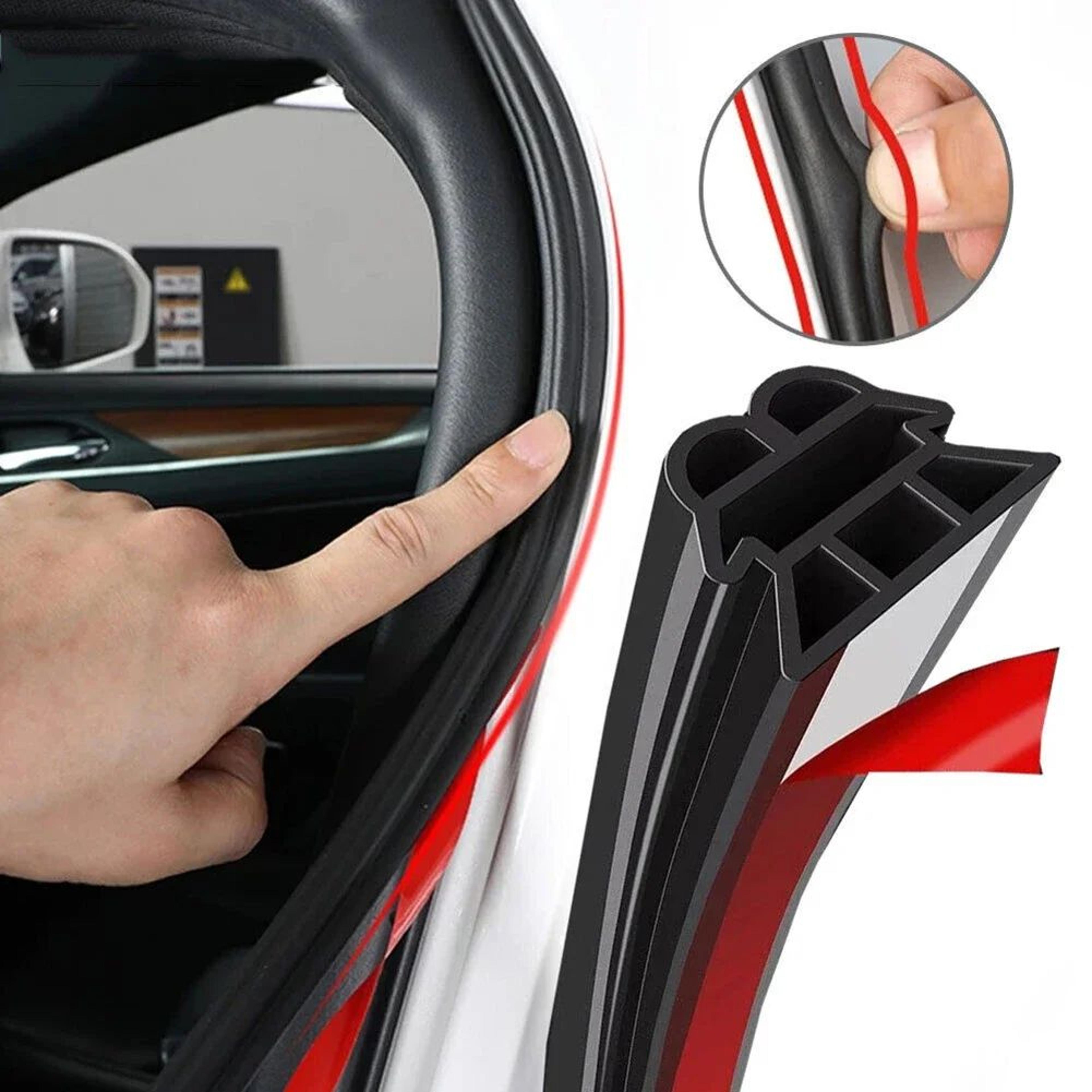 car door seal strip 3 layer soundproof weatherstrip