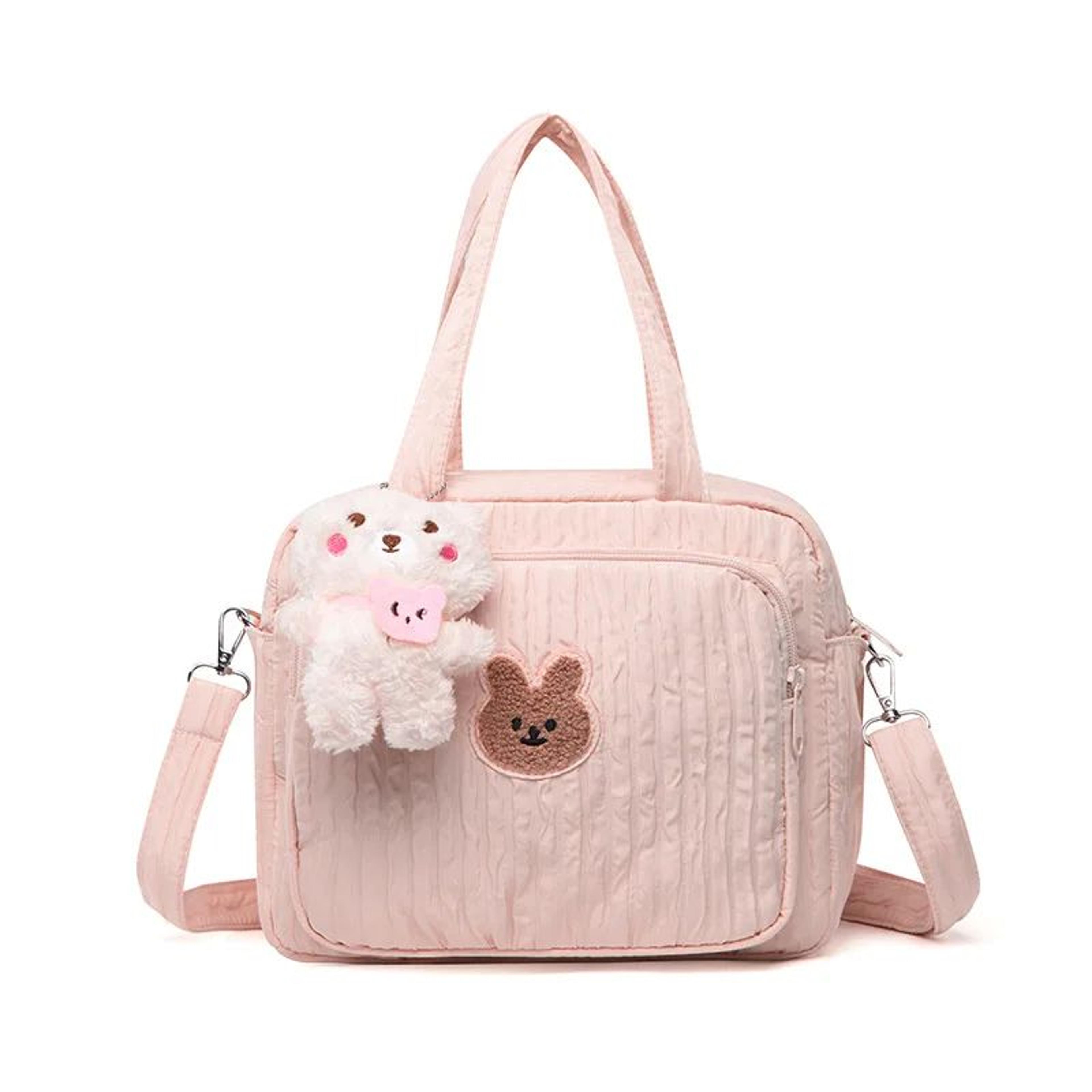cute cotton mommy diaper bag baby organizer handbag