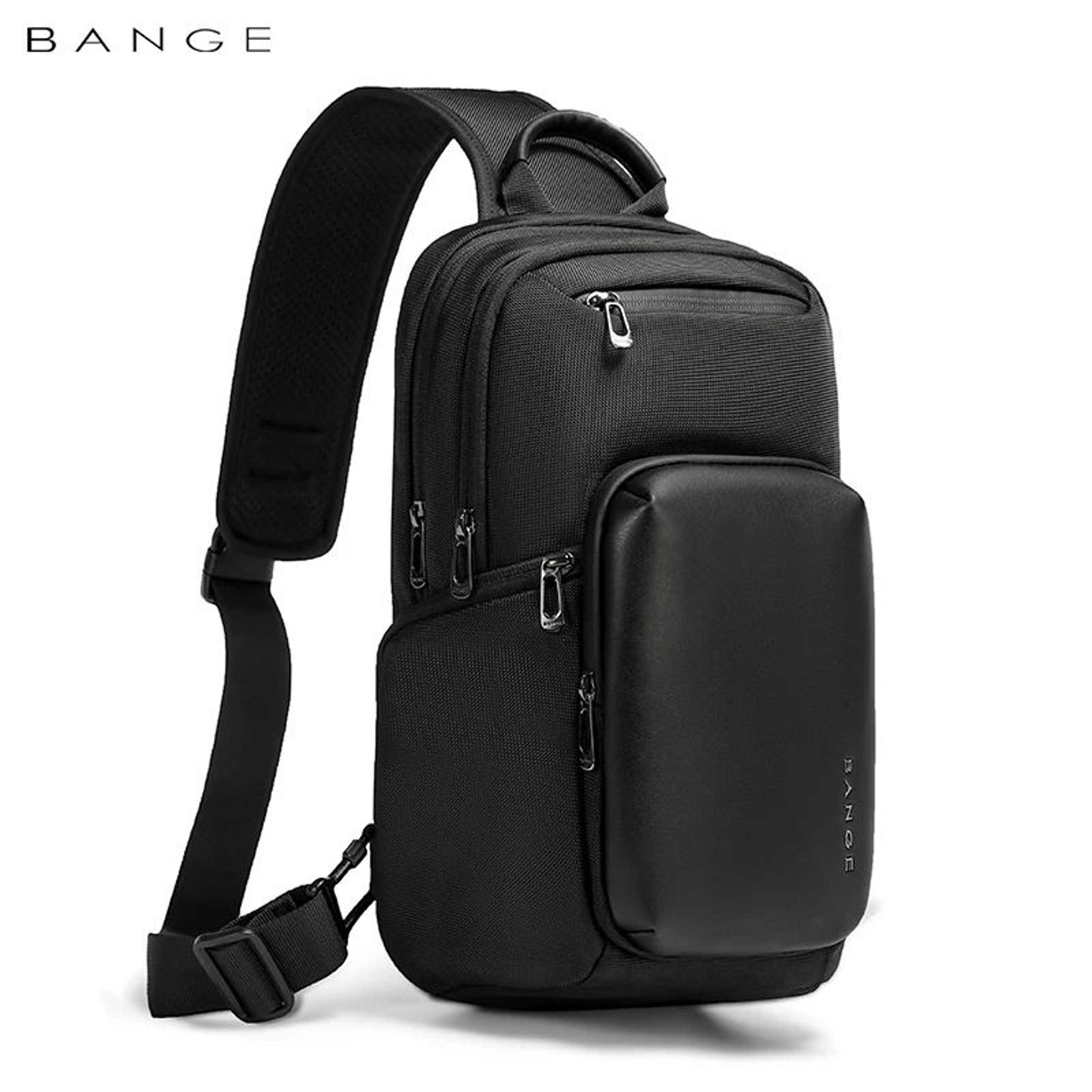 bange waterproof sling bag large capacity multifunction crossbody