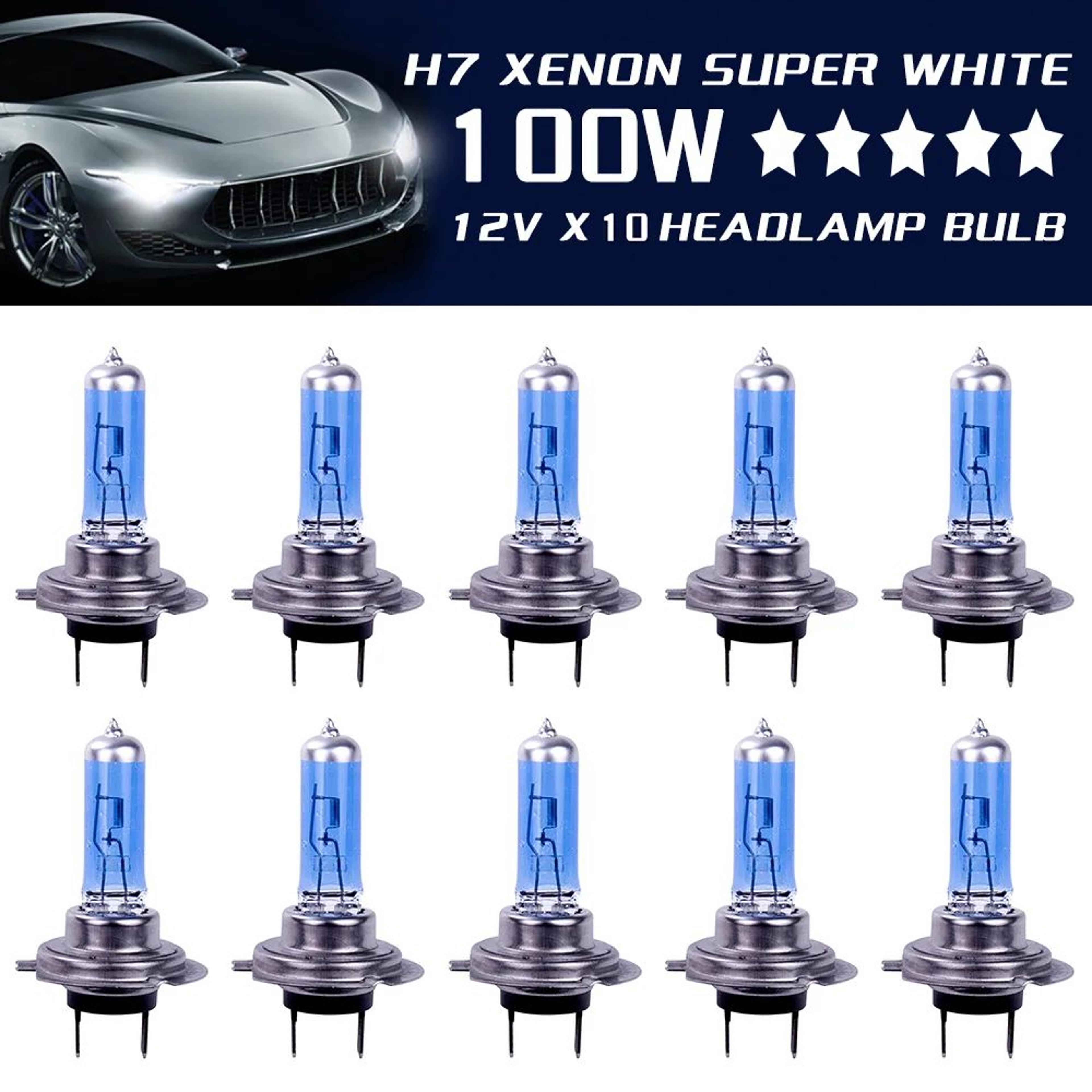 h7 car headlight bulbs 100w super bright fog light halogen led