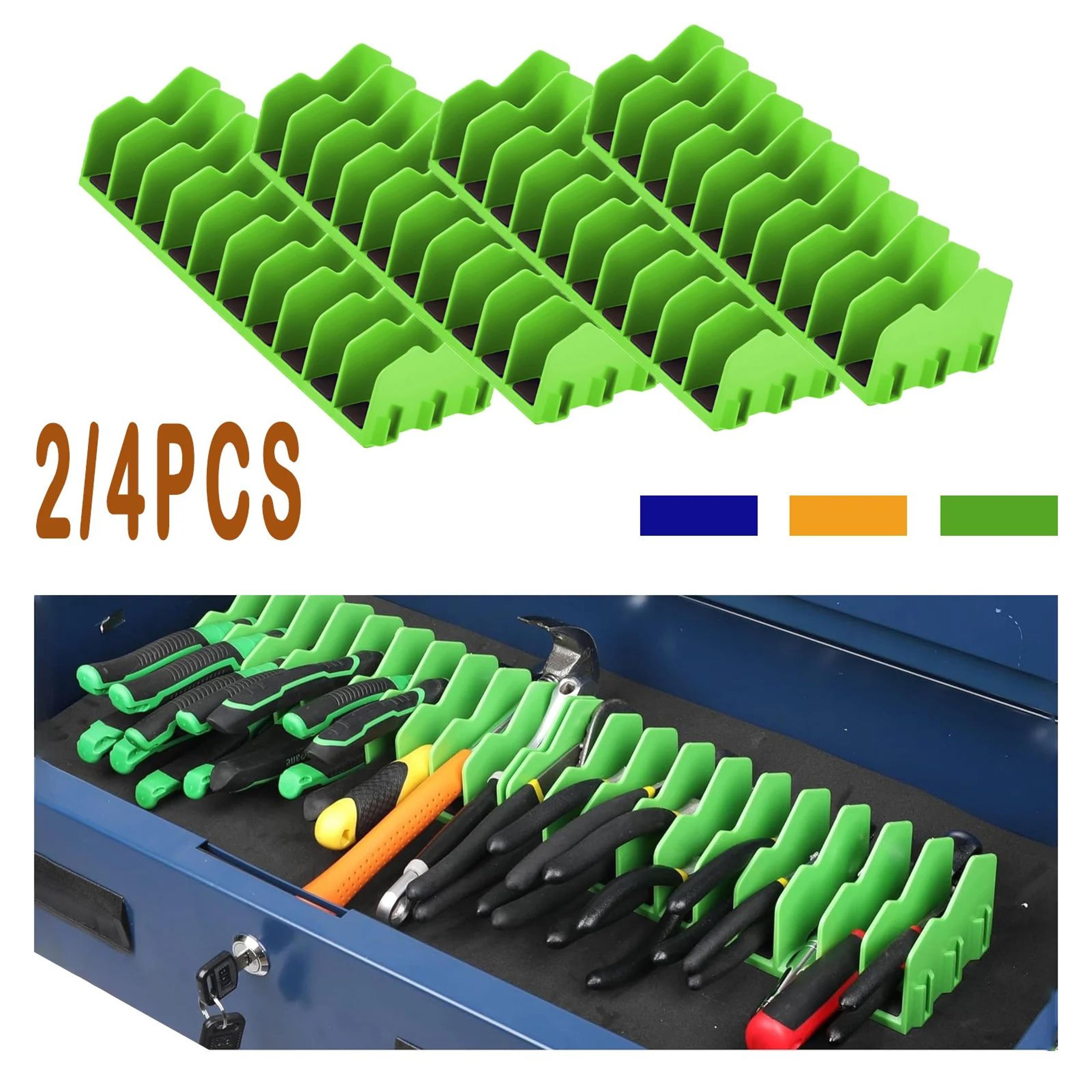 10 slot plier organizer rack non slip tool holder toolbox storage