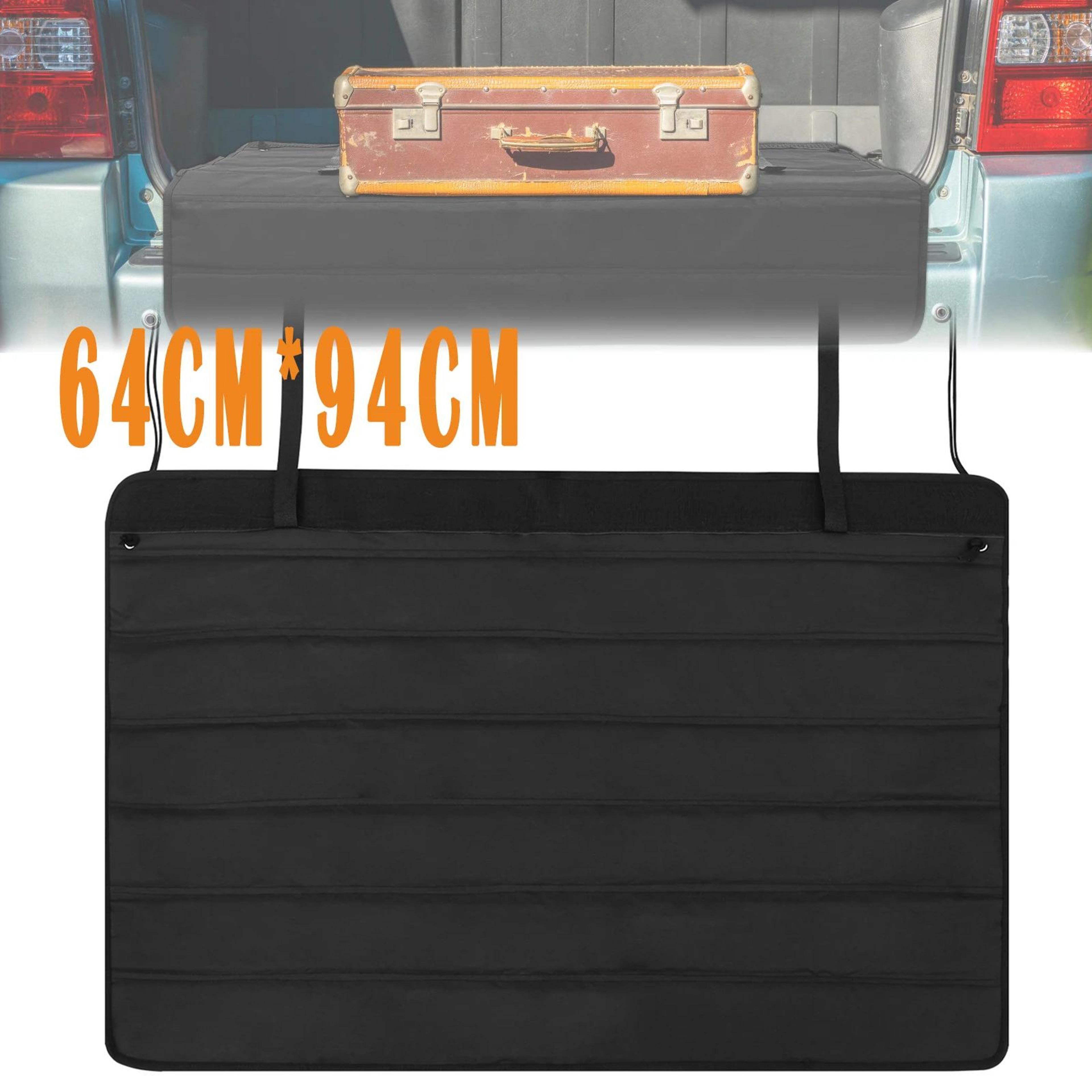 non slip car trunk mat rear bumper protector foldable suv mat