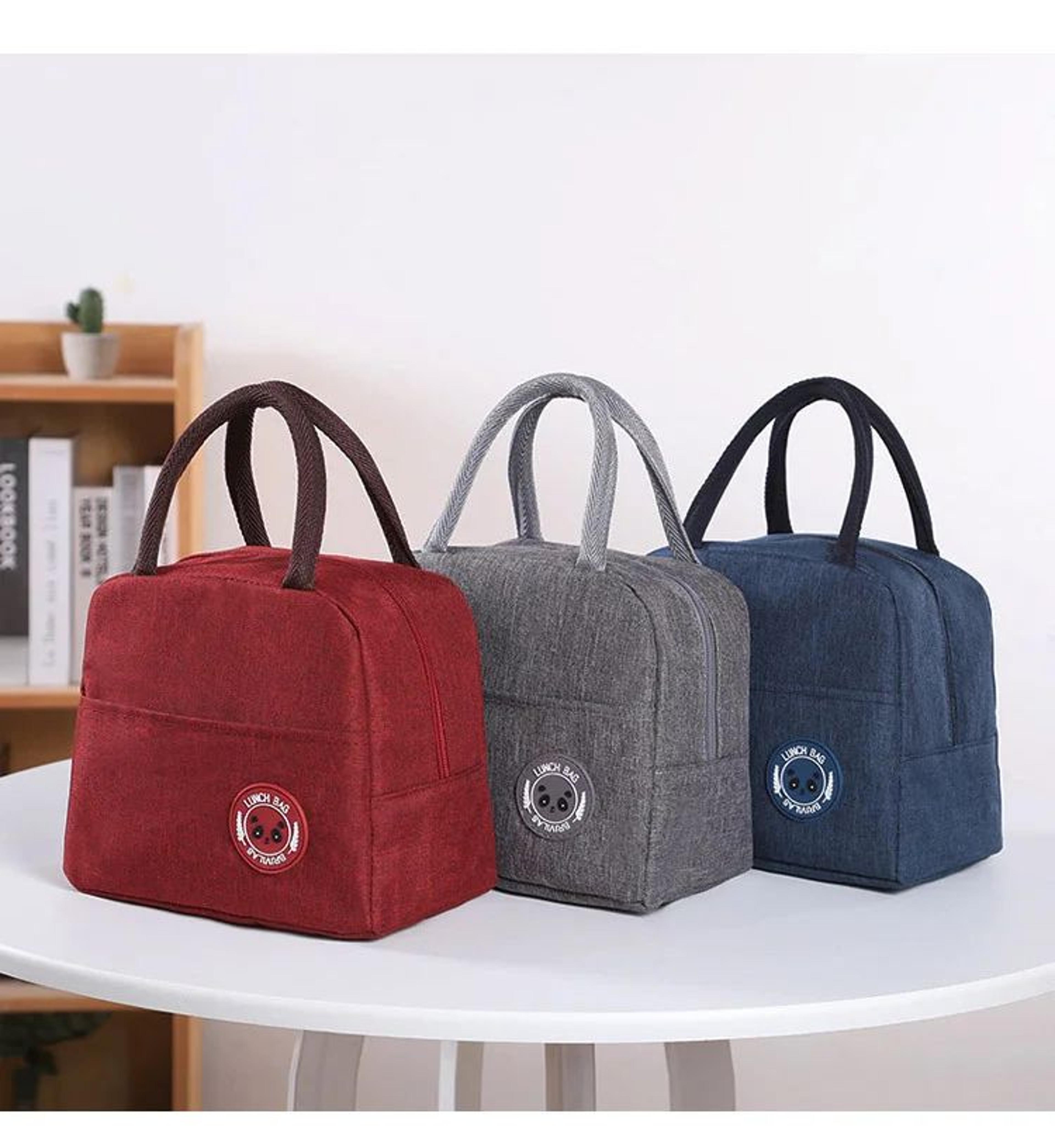 insulated lunch bag portable bento cooler thermal food storage tote
