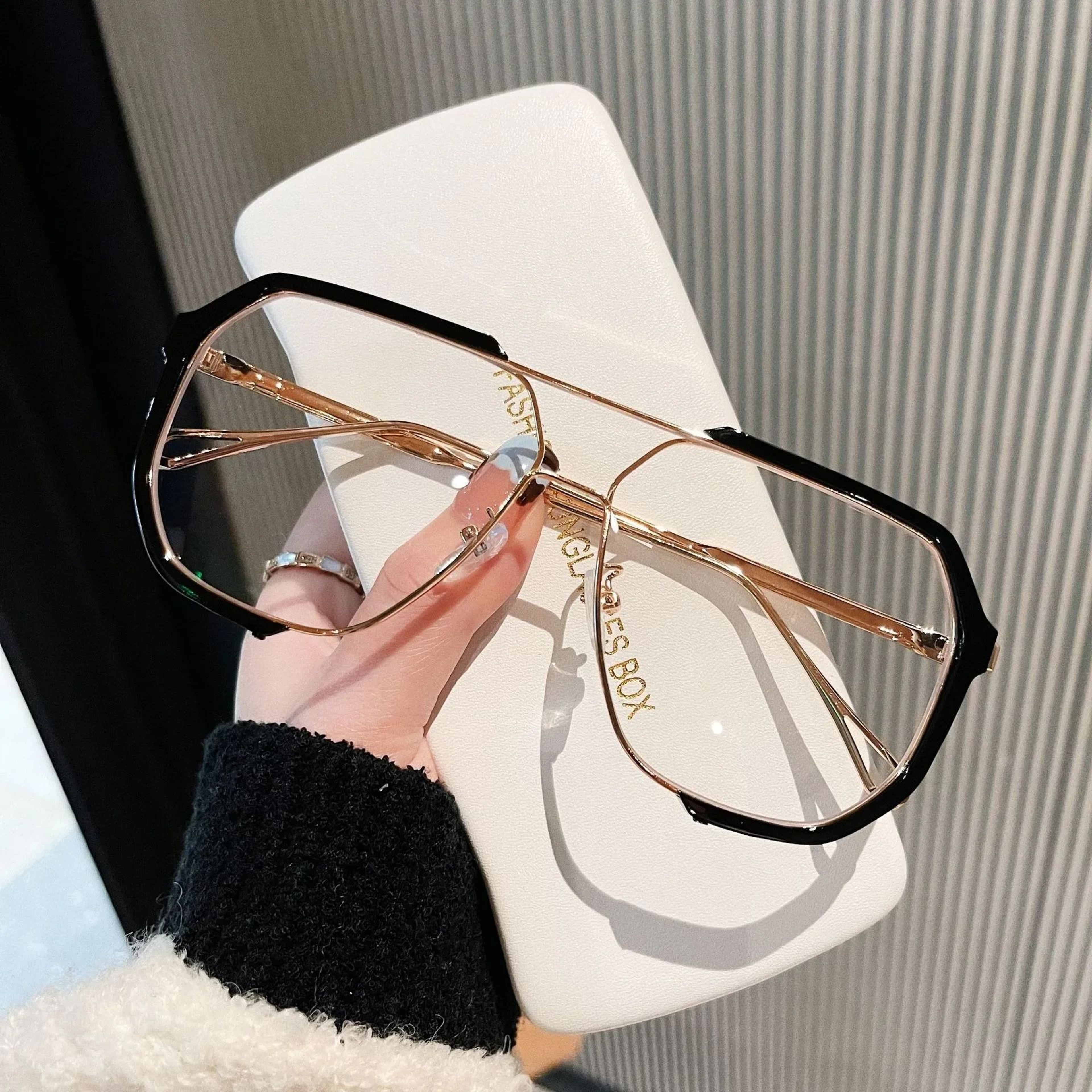 Oversized One Piece Sunglasses UV400 Fashion Punk Shield Eyewear 3