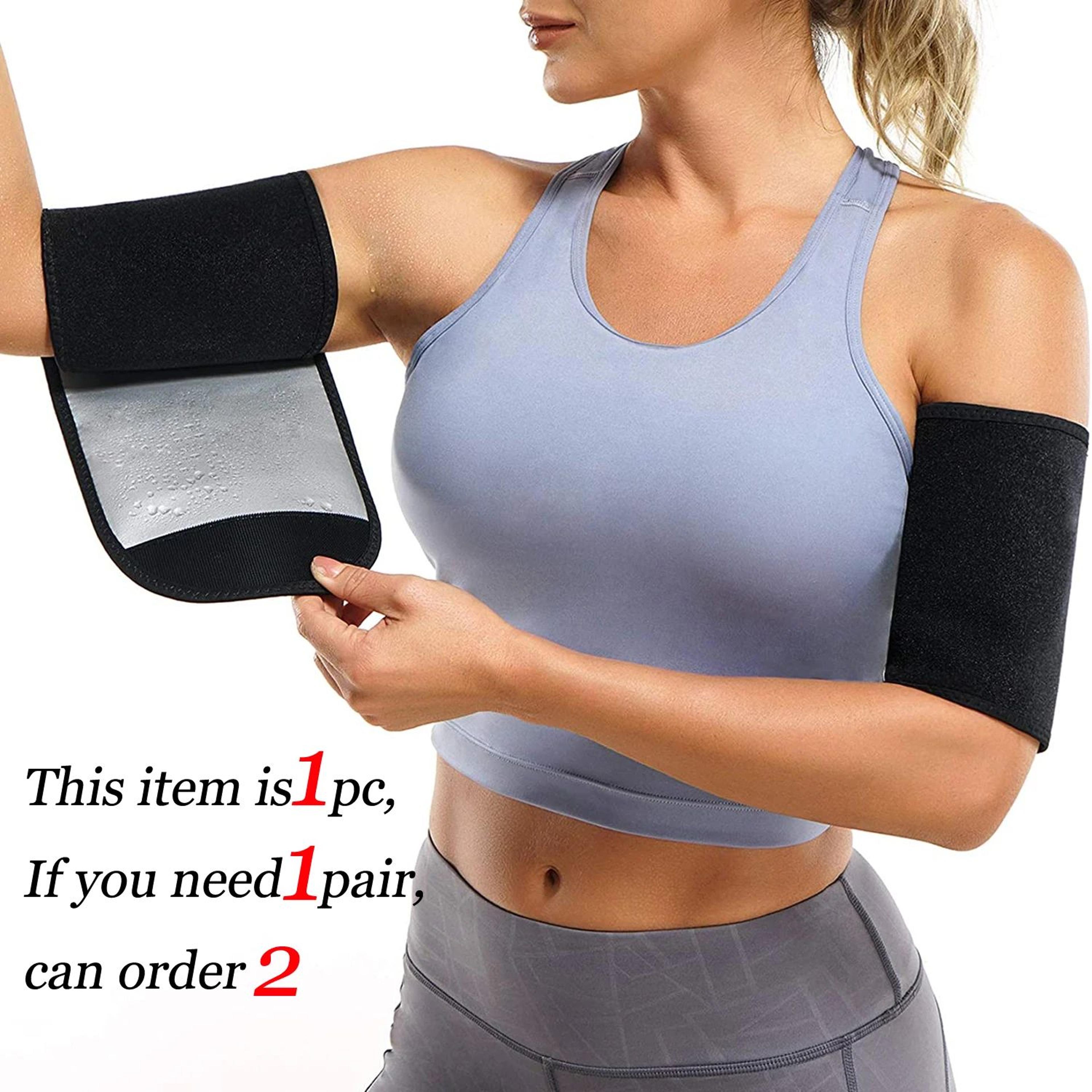 sauna sweat arm trimmer band for women slimming shaper wrap