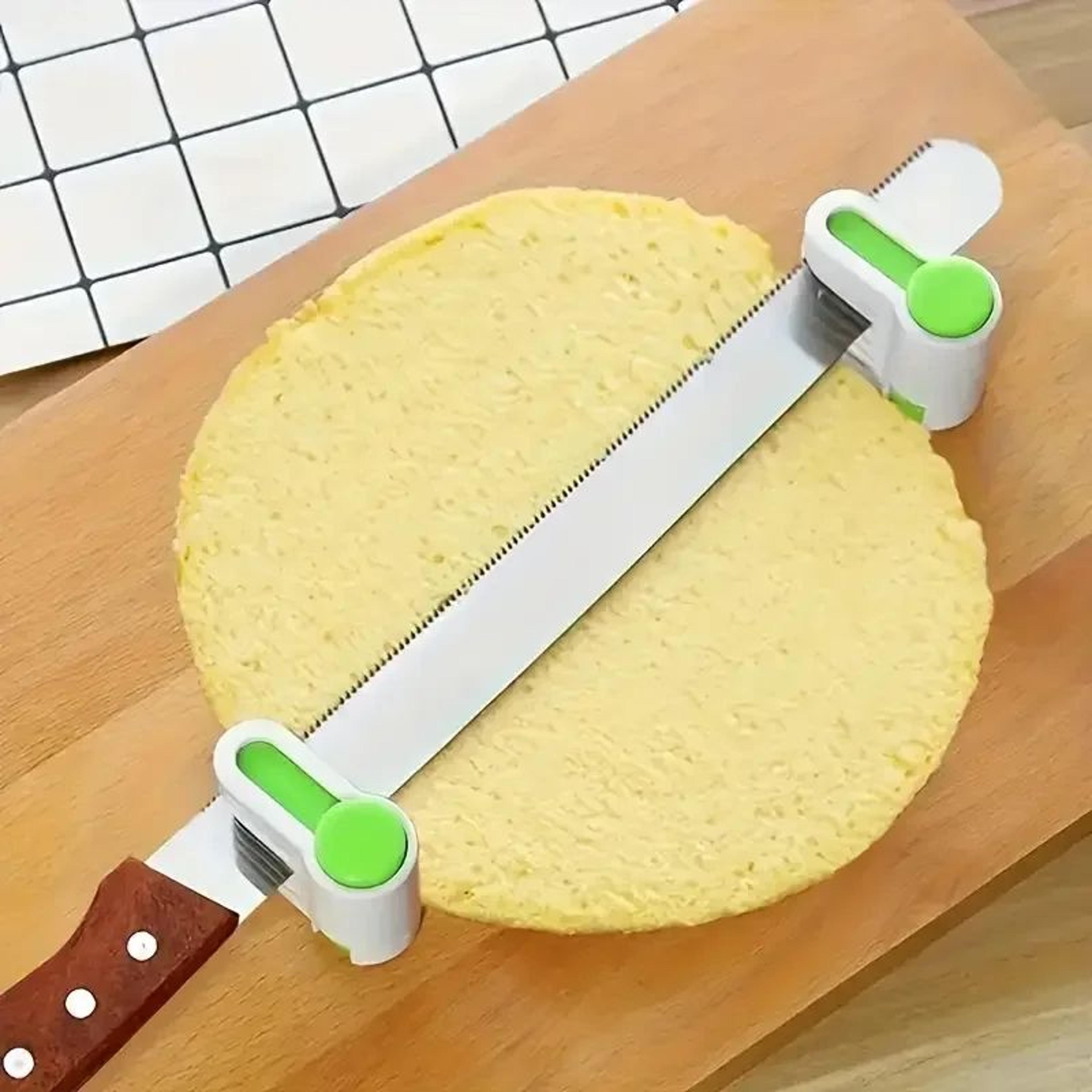 adjustable bread slicer and cake cutter 2pcs 5 layer cutting guide tool