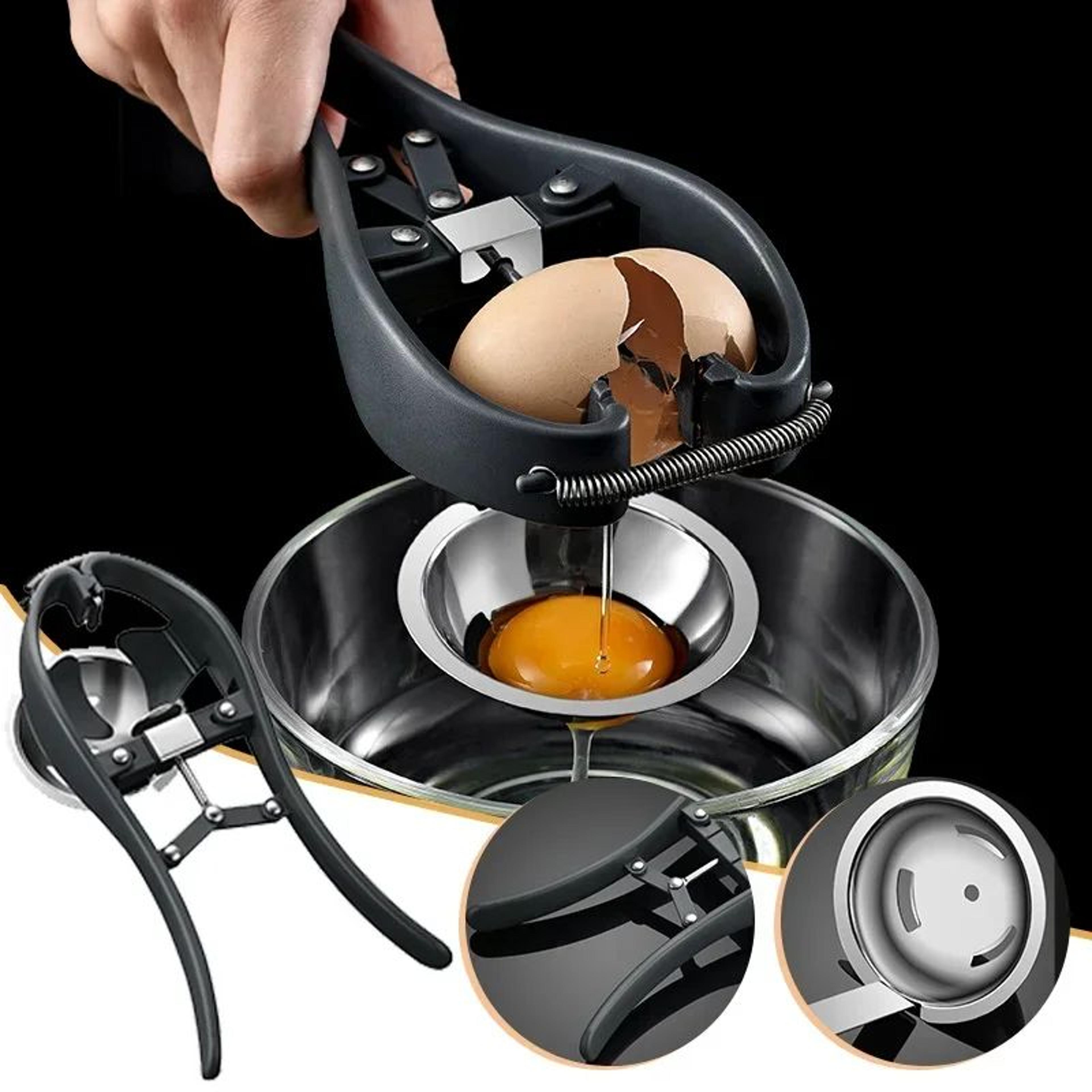 stainless steel egg opener scissors eggshell cracker kitchen tool