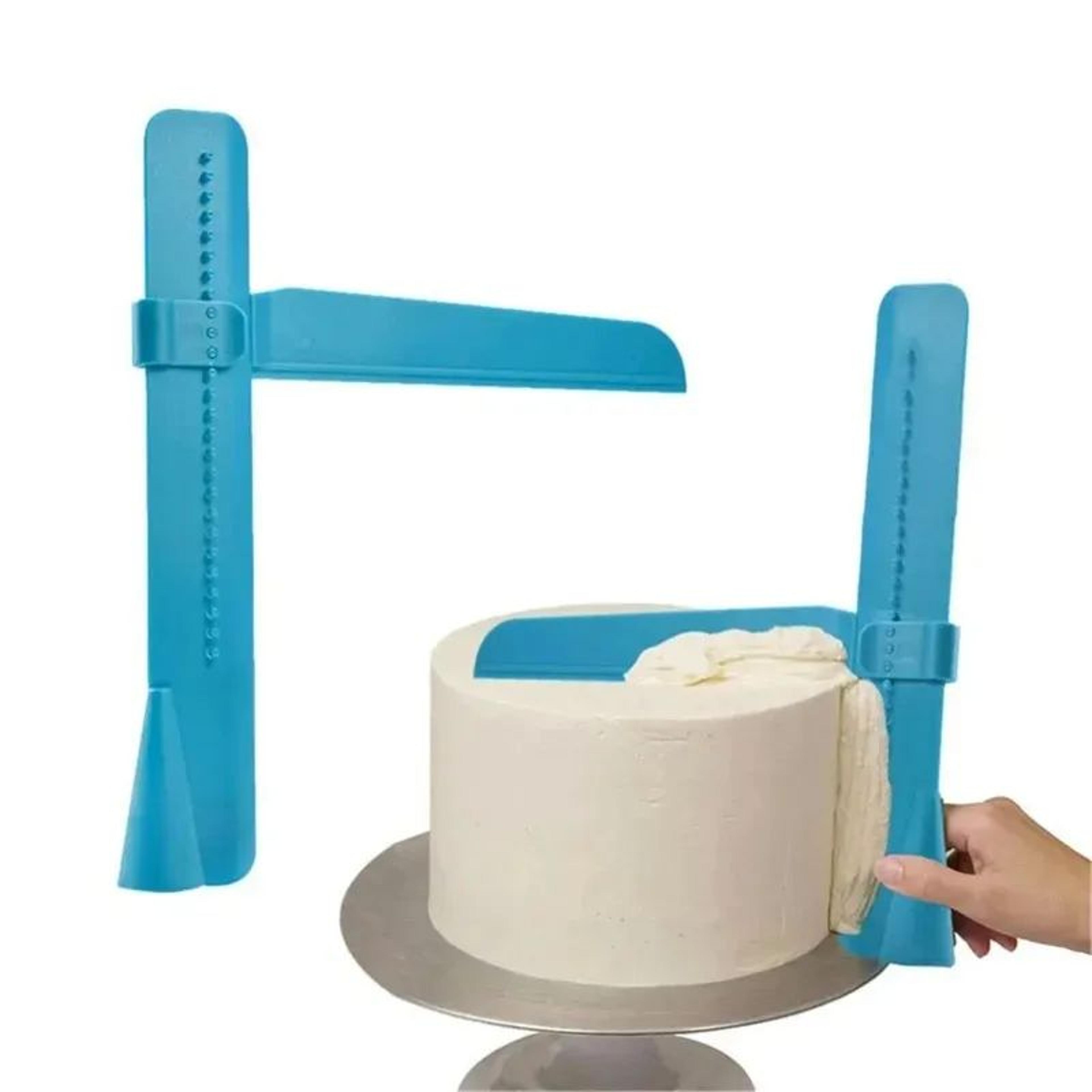 cake scraper smoother for fondant and icing decor