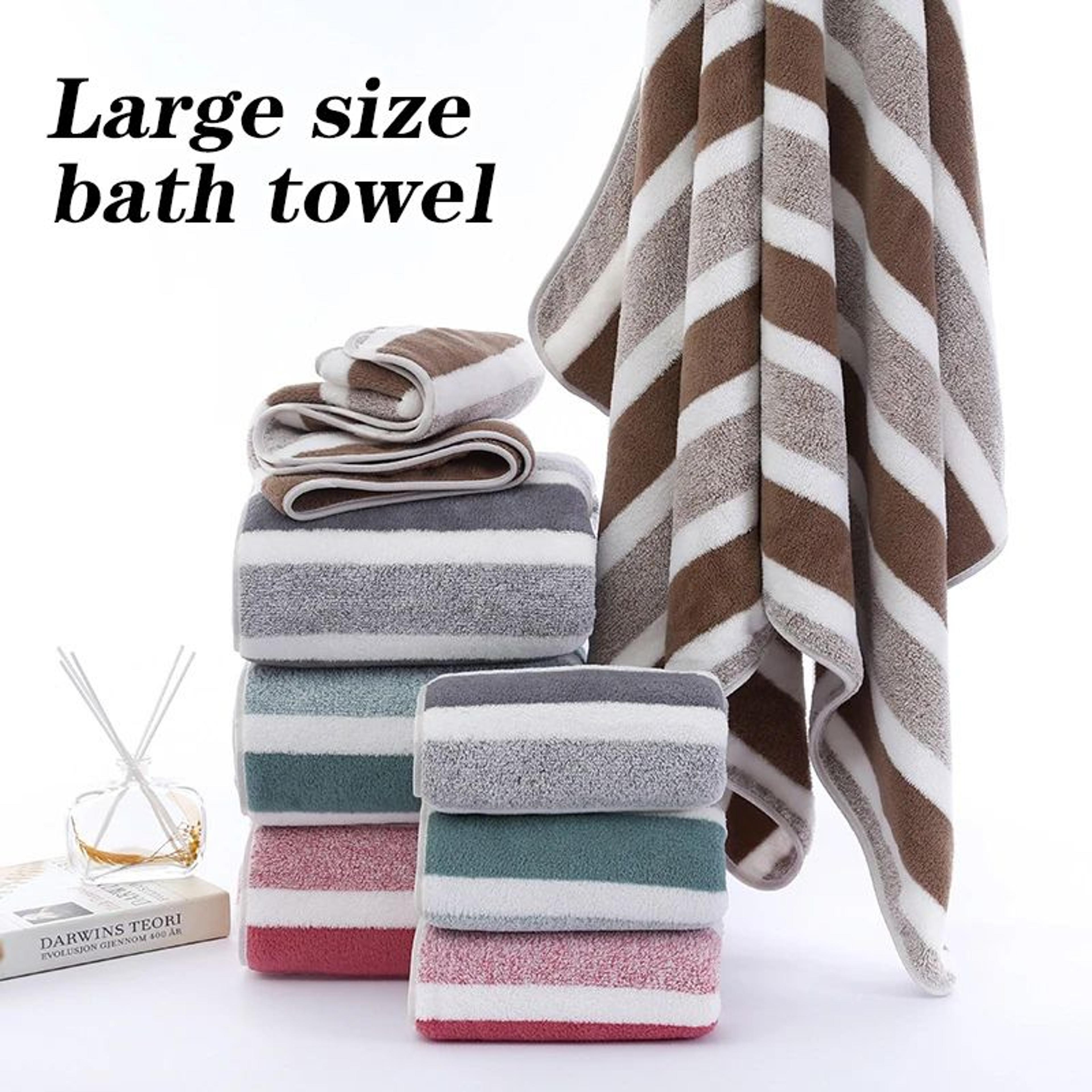 soft absorbent large bath towel for men and women