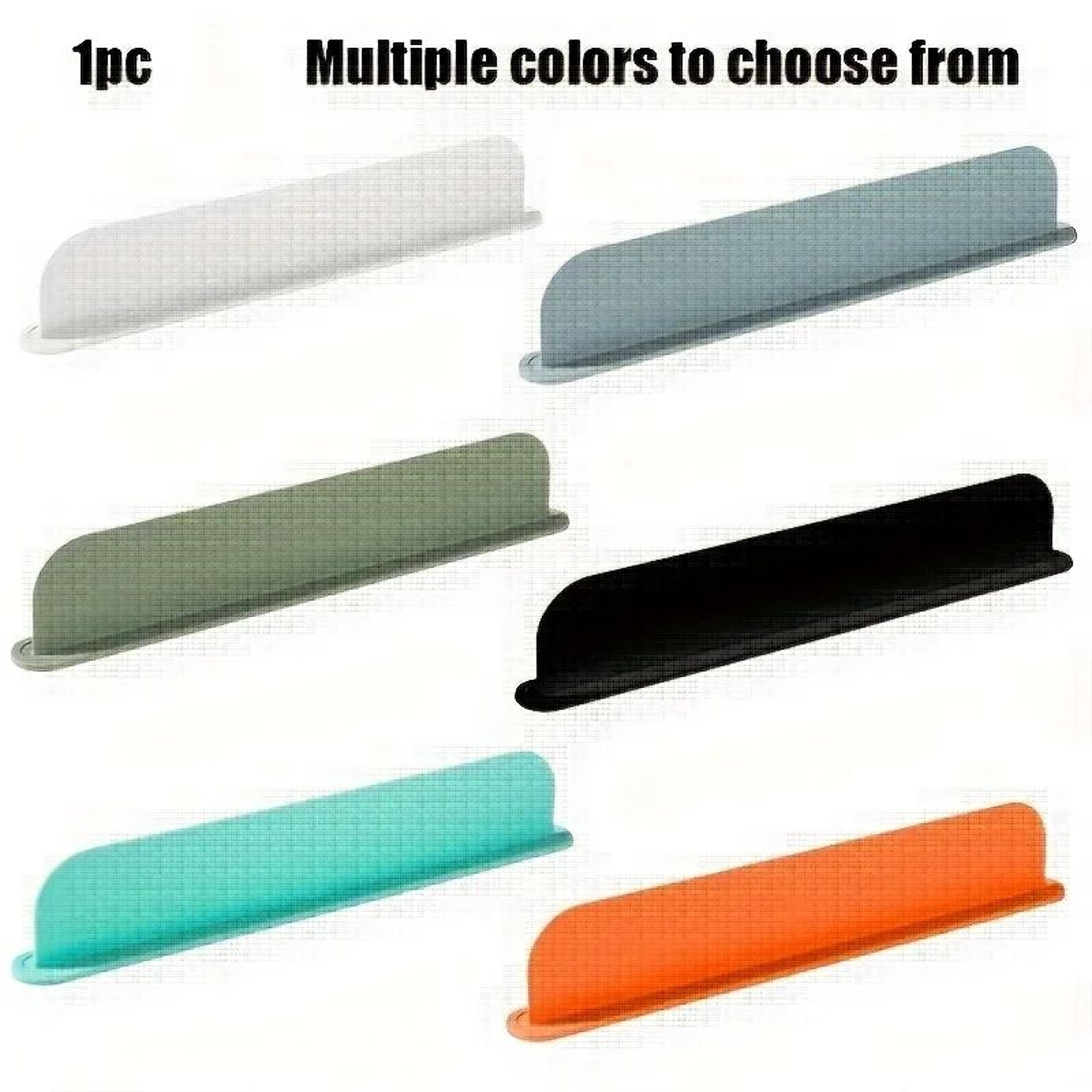silicone sink splash guard water barrier with suction cups