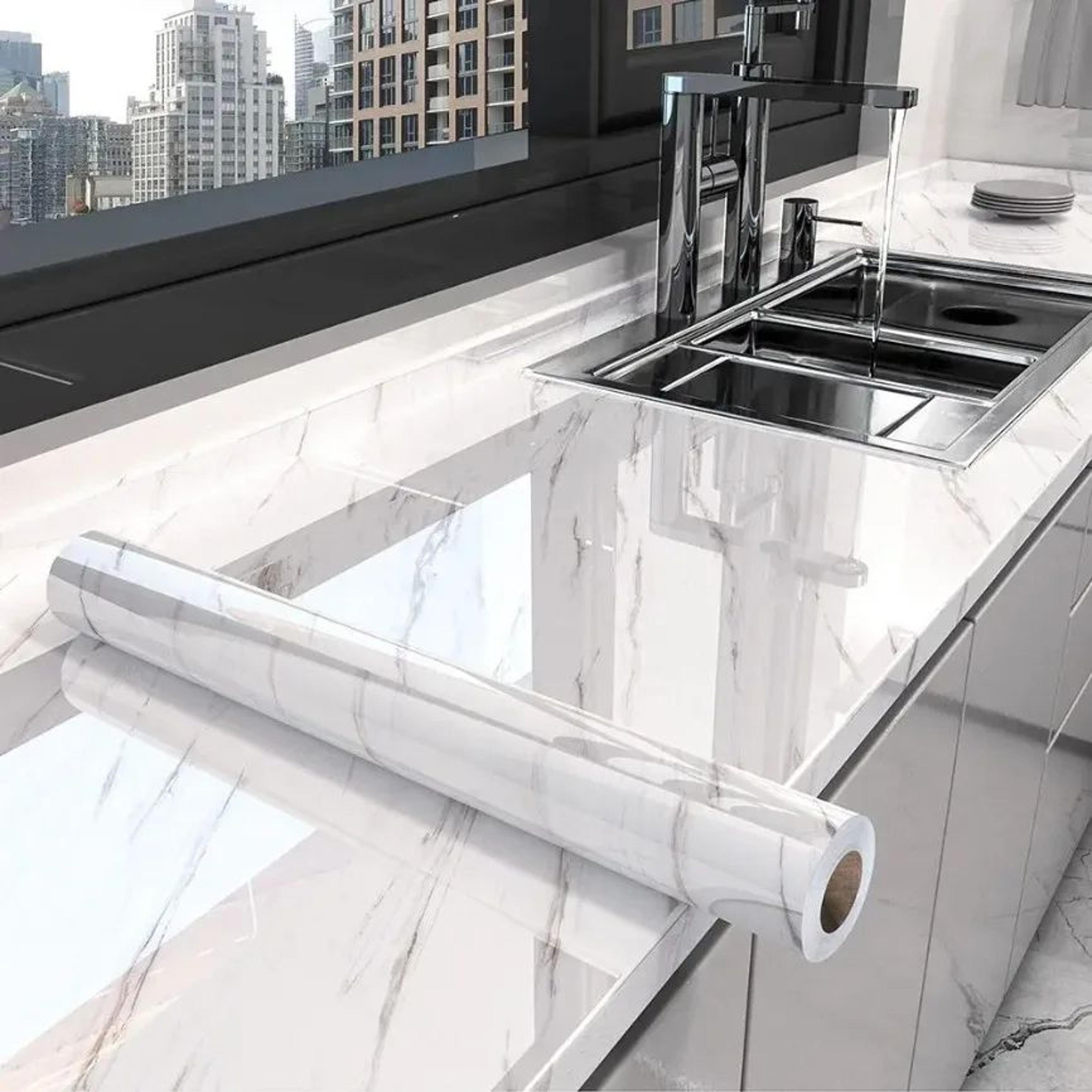 marble peel and stick wallpaper waterproof contact paper