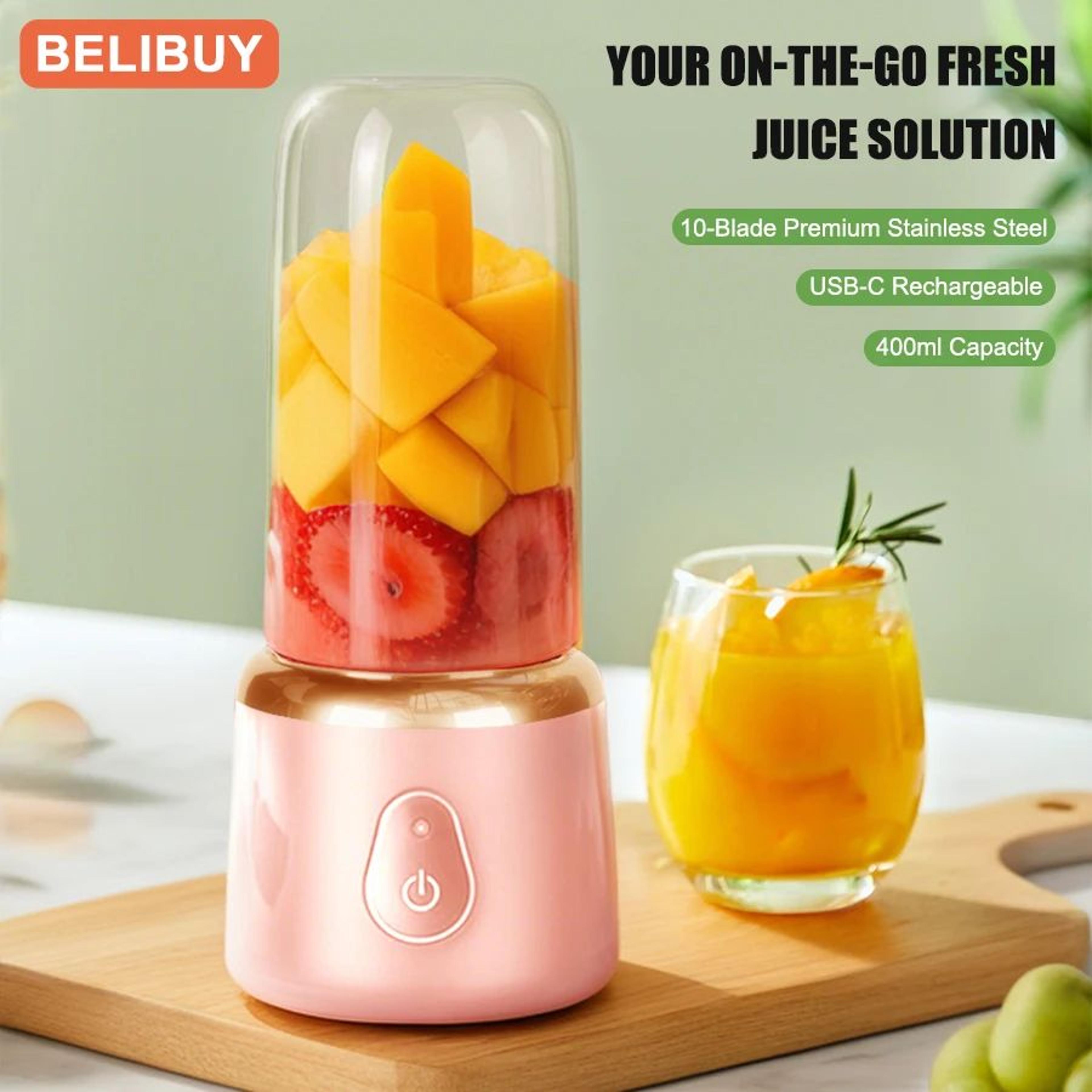 portable usb electric juicer blender 400ml