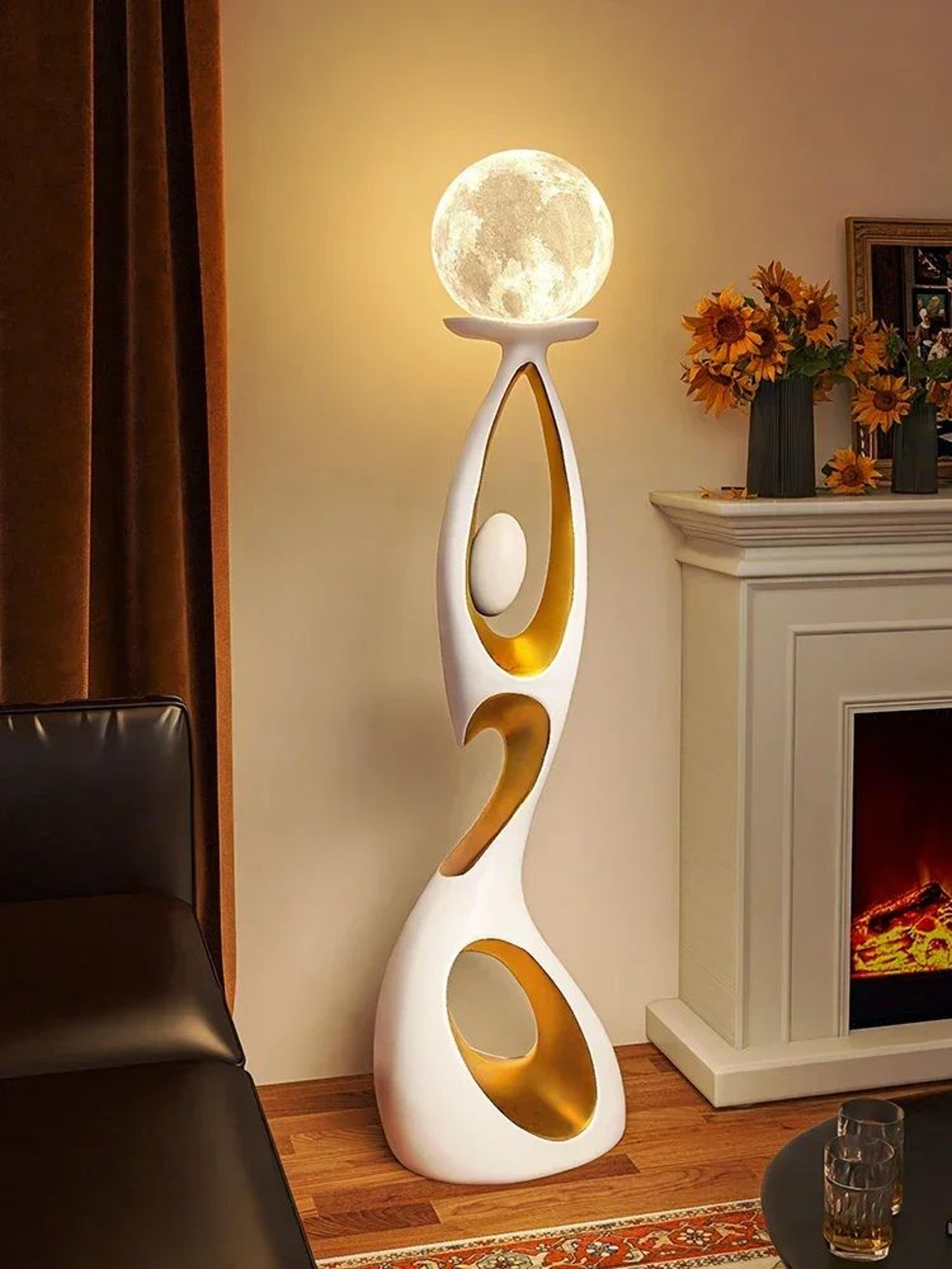 abstract dancing figures nordic sculpture decor