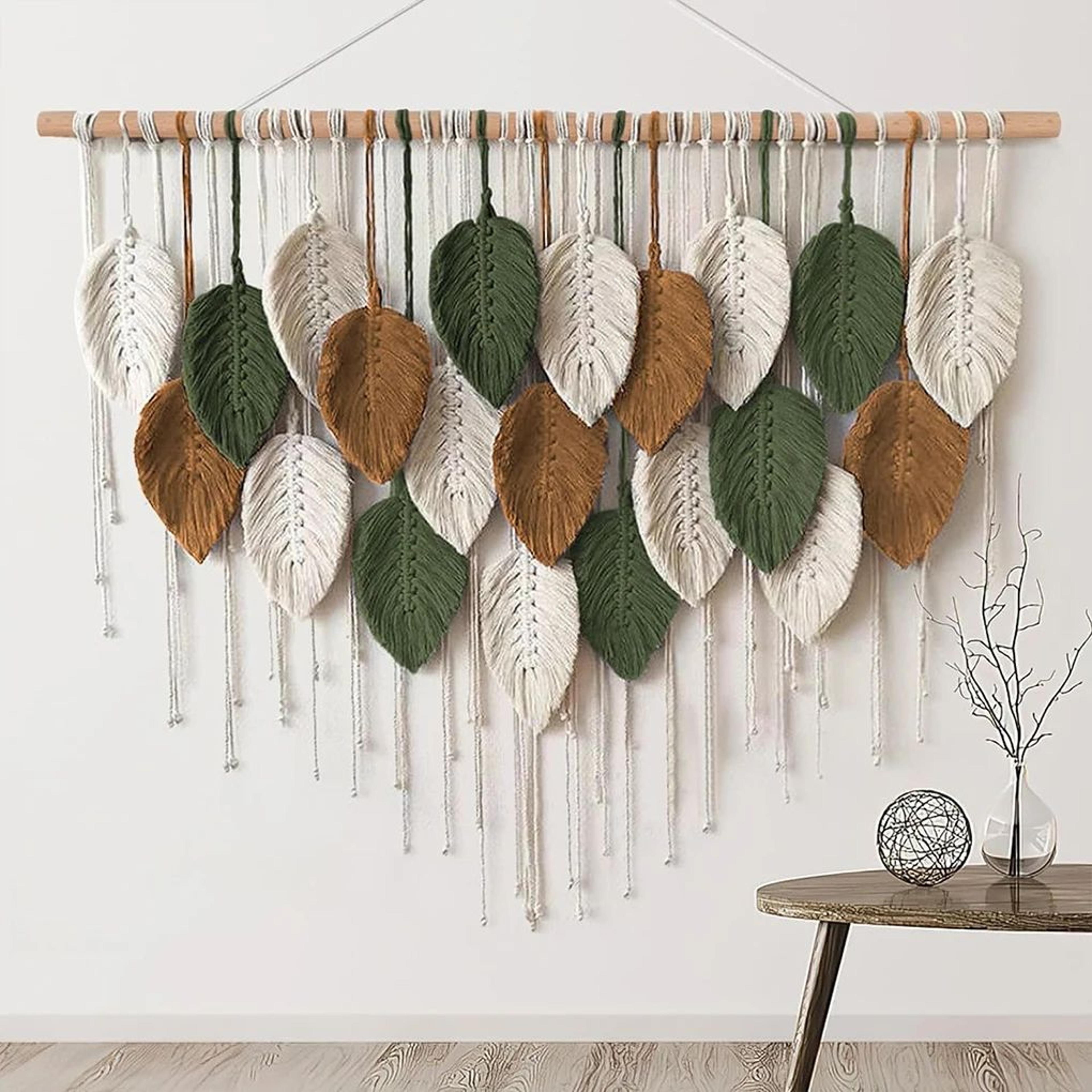 large boho macrame wall hanging decor
