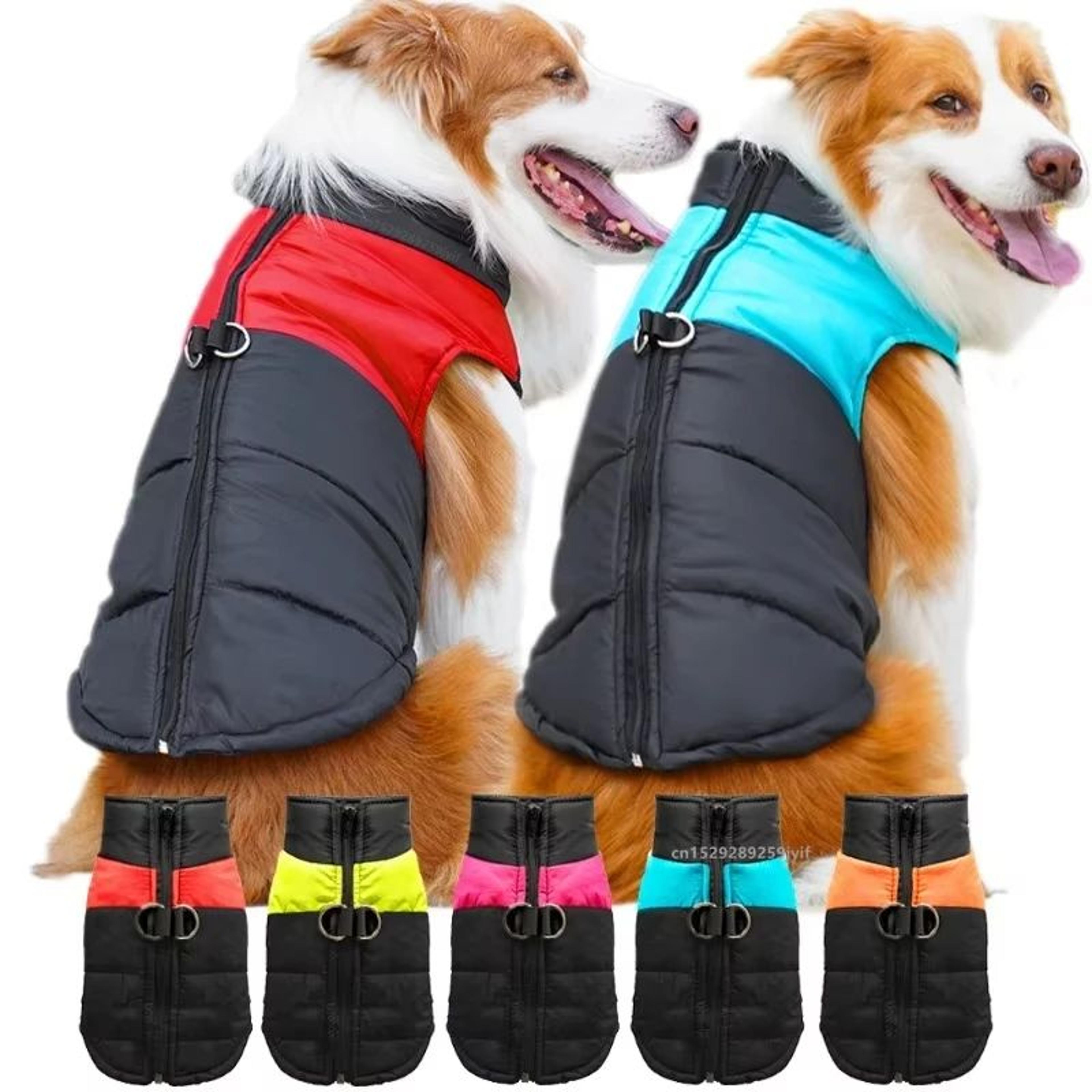 waterproof warm dog winter jacket vest