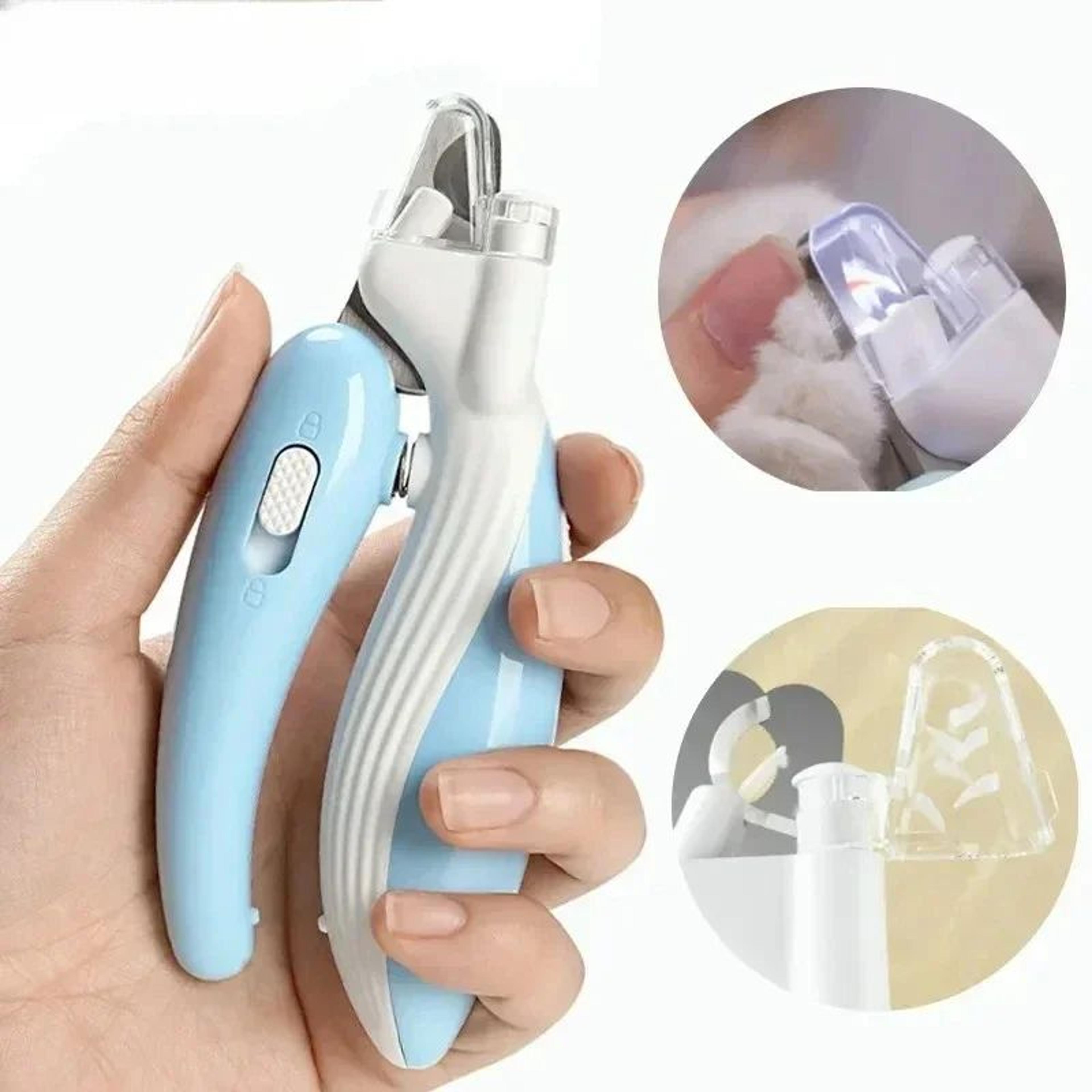 led pet nail clipper for dogs cats and rabbits