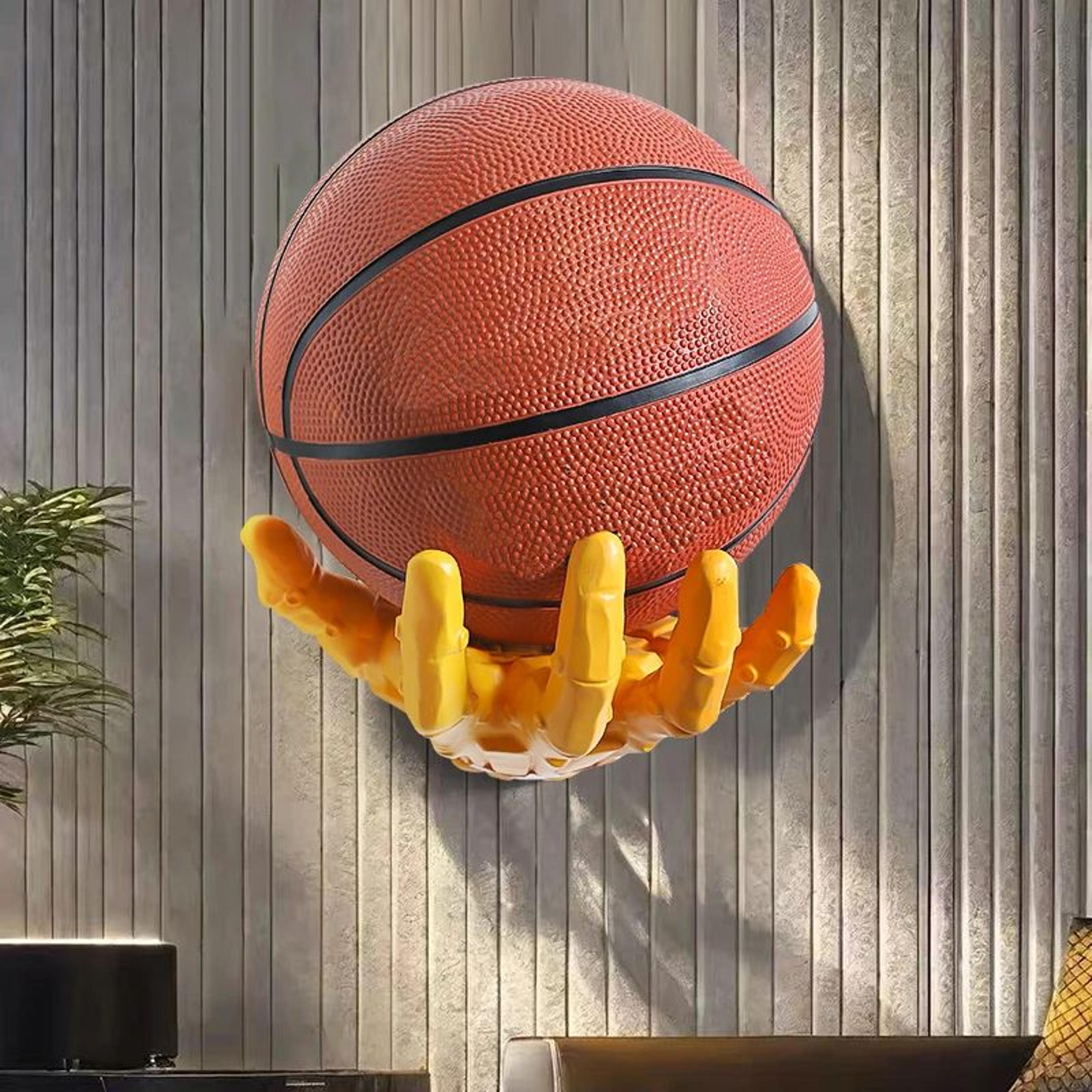 robotic arm wall mounted ball storage rack