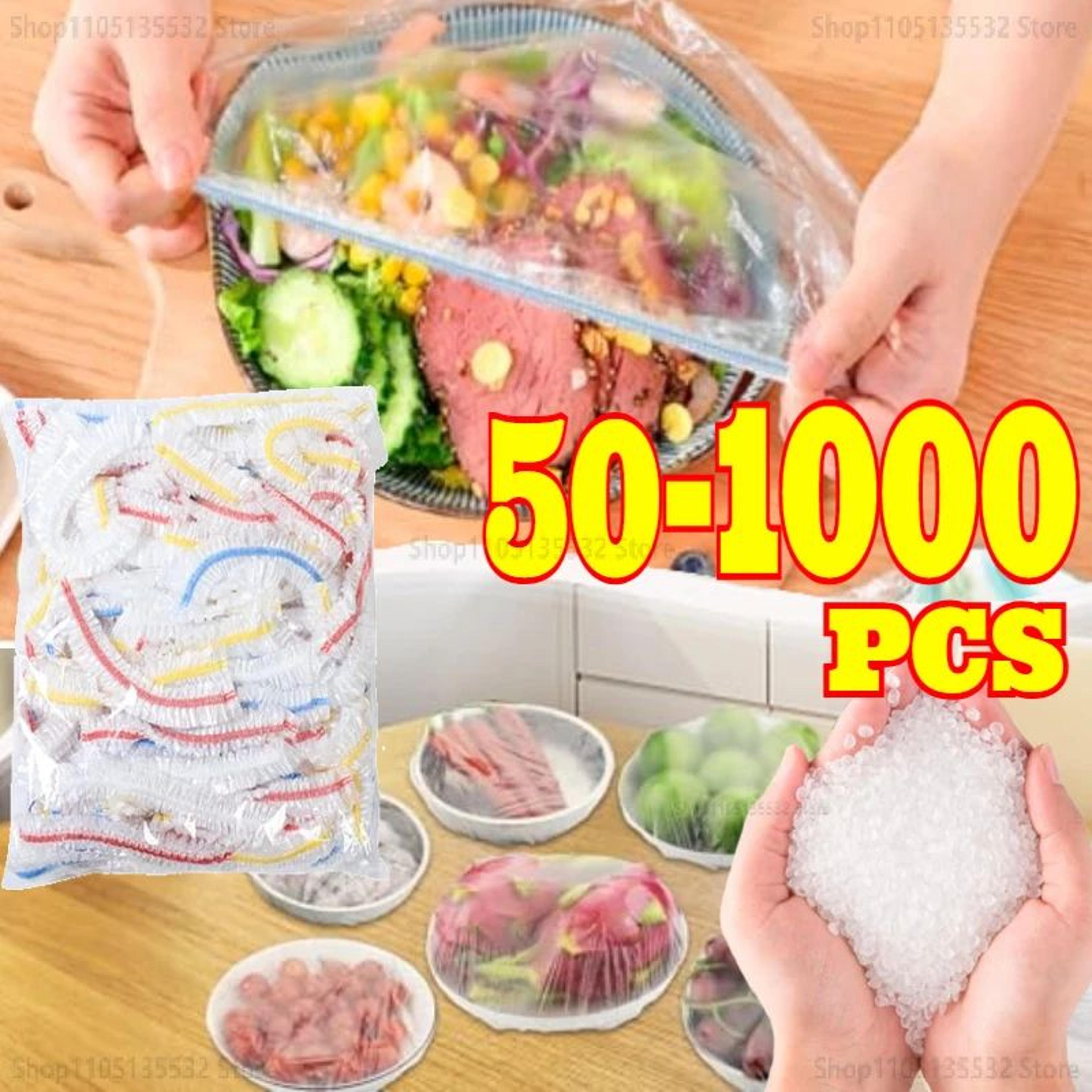 reusable elastic food cover set for bowls and covers for kitchen food saver bag