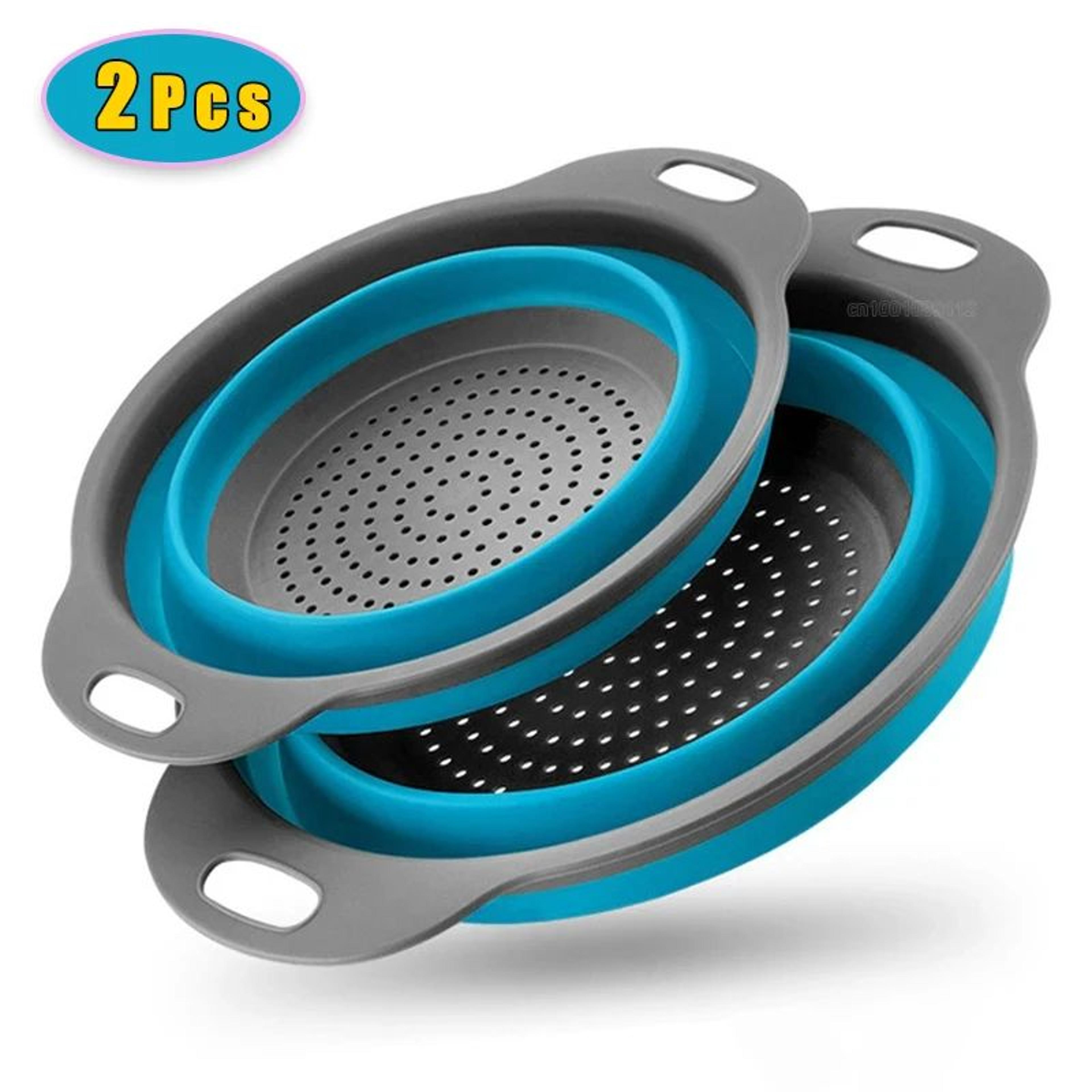 collapsible silicone drain basket
