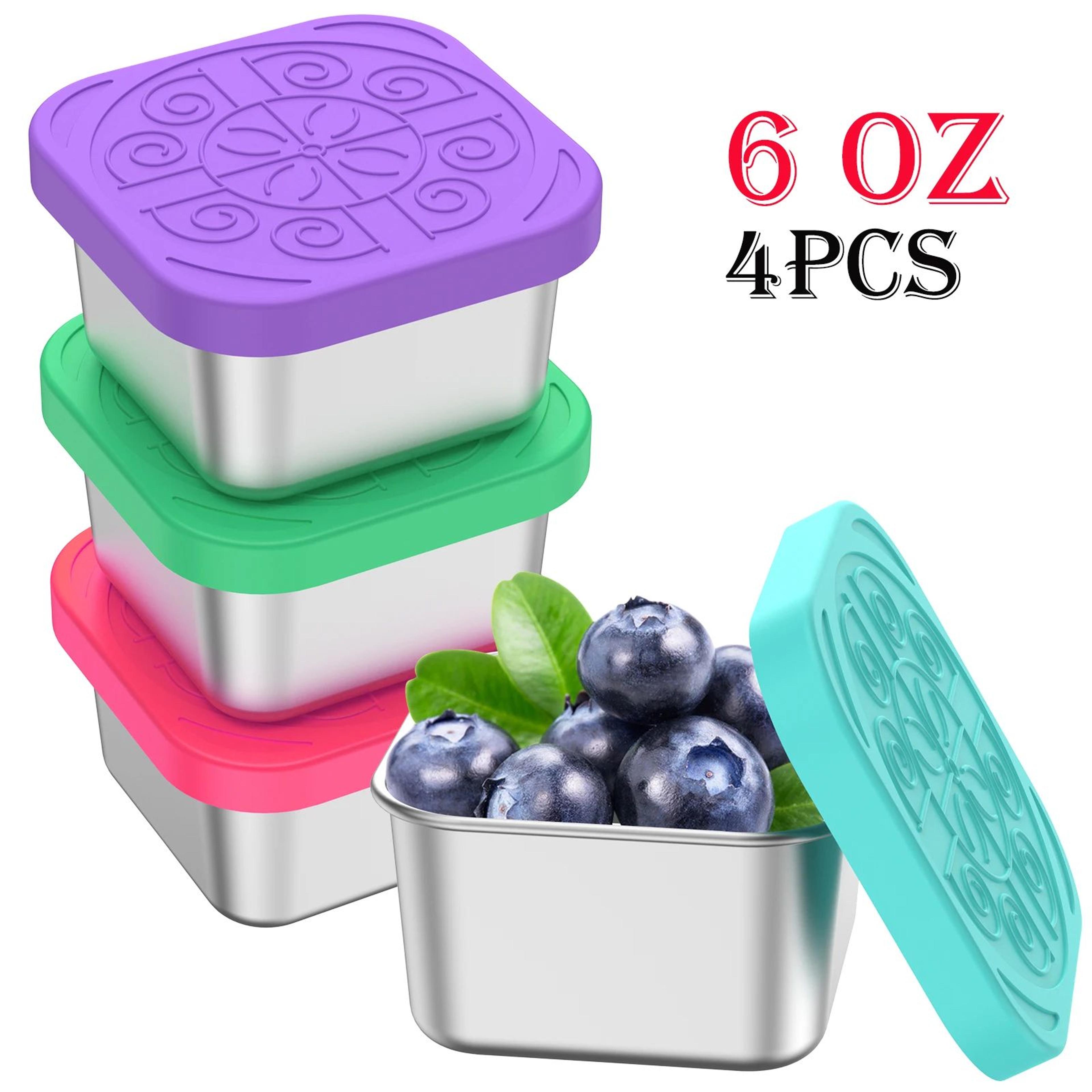stainless steel snack container set