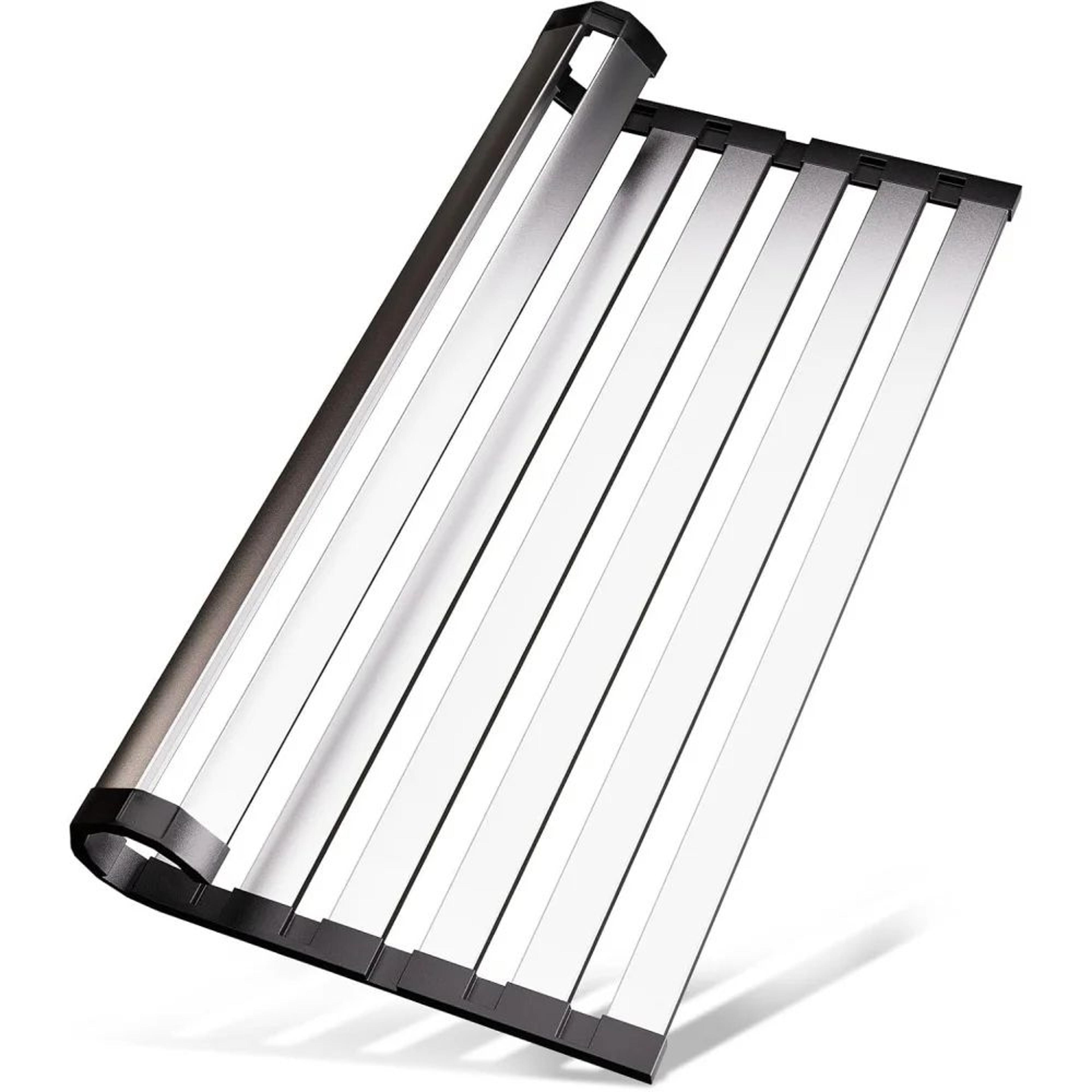 304 stainless steel foldable over sink dish drying rack