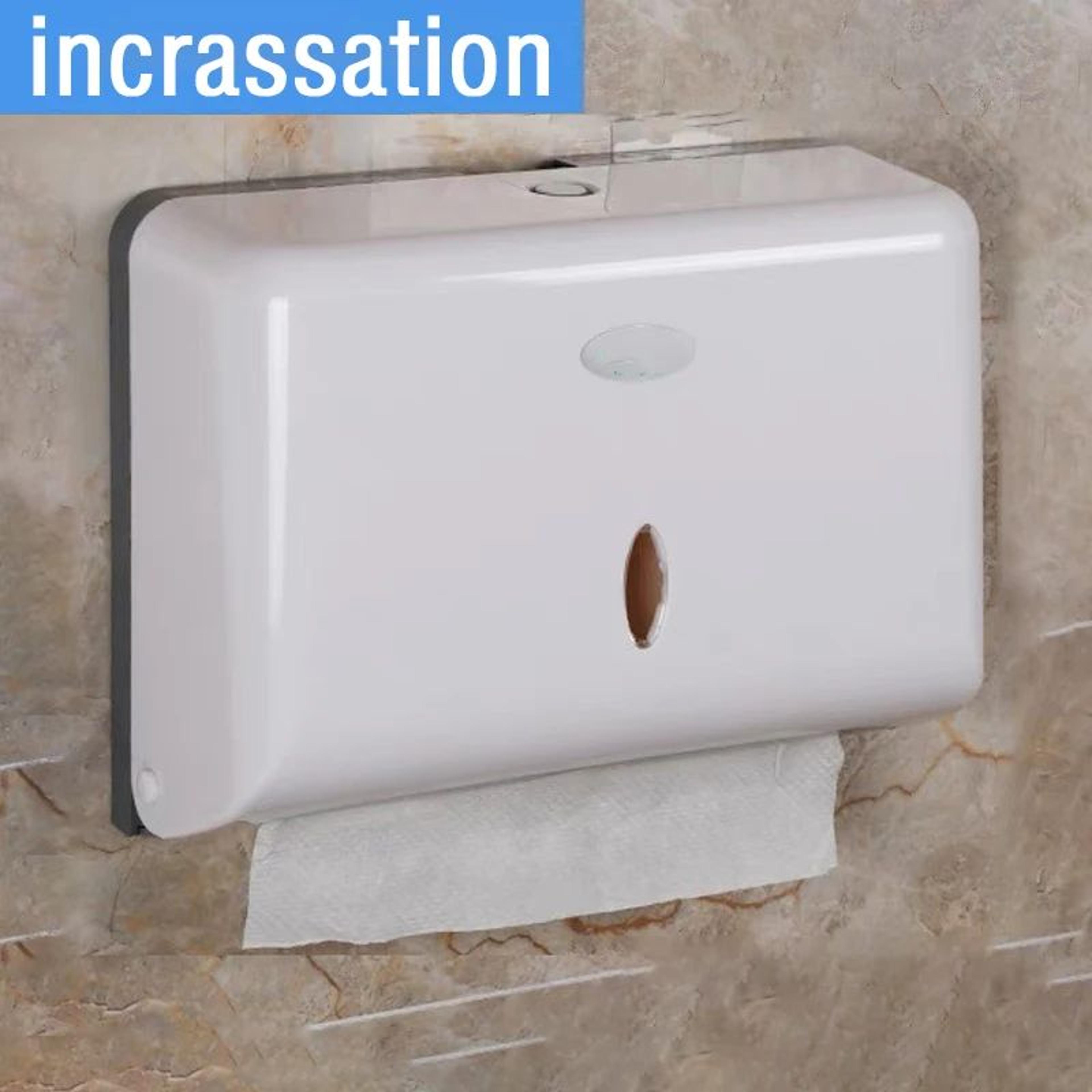 wall mounted multifold paper towel dispenser