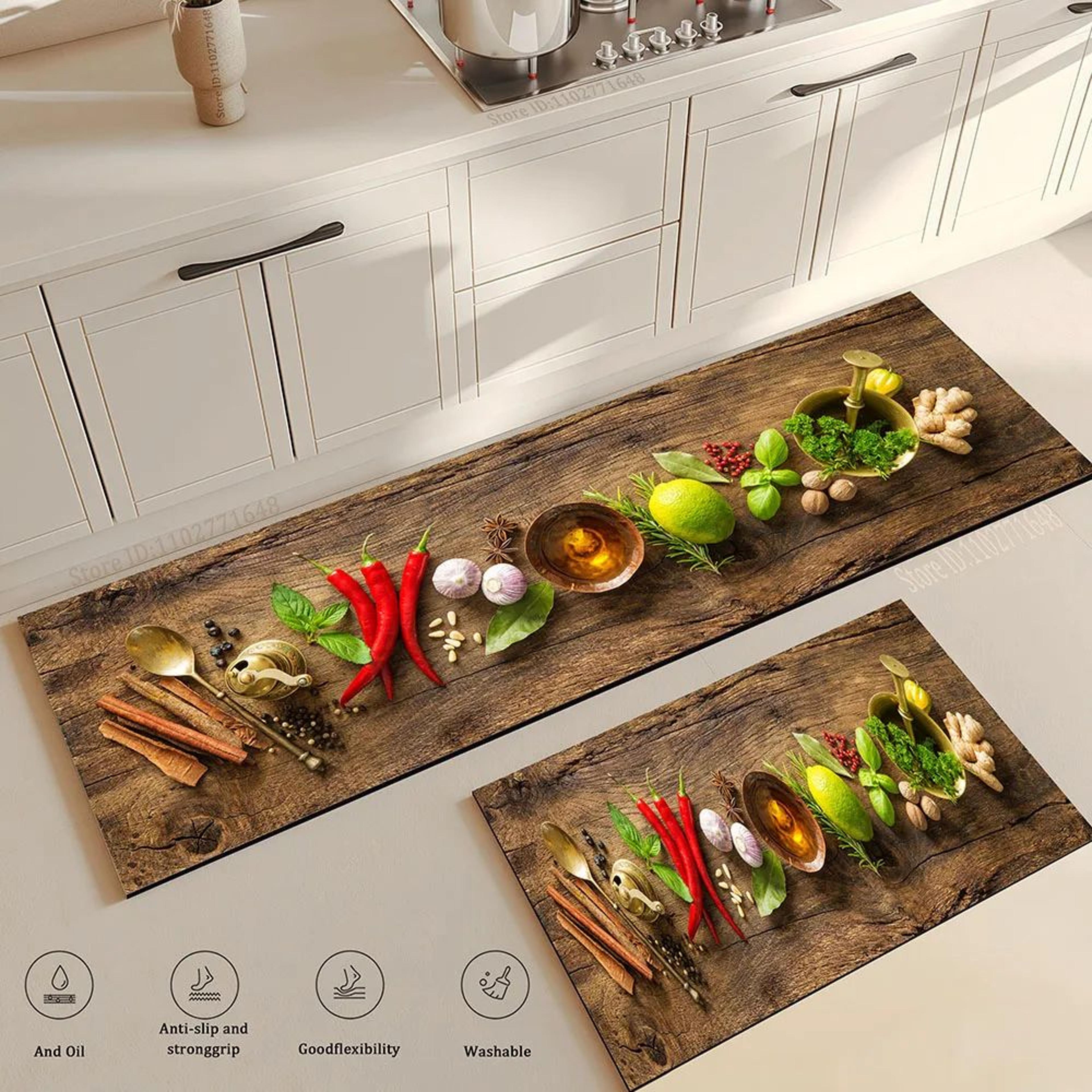 anti slip kitchen and entrance floor mat