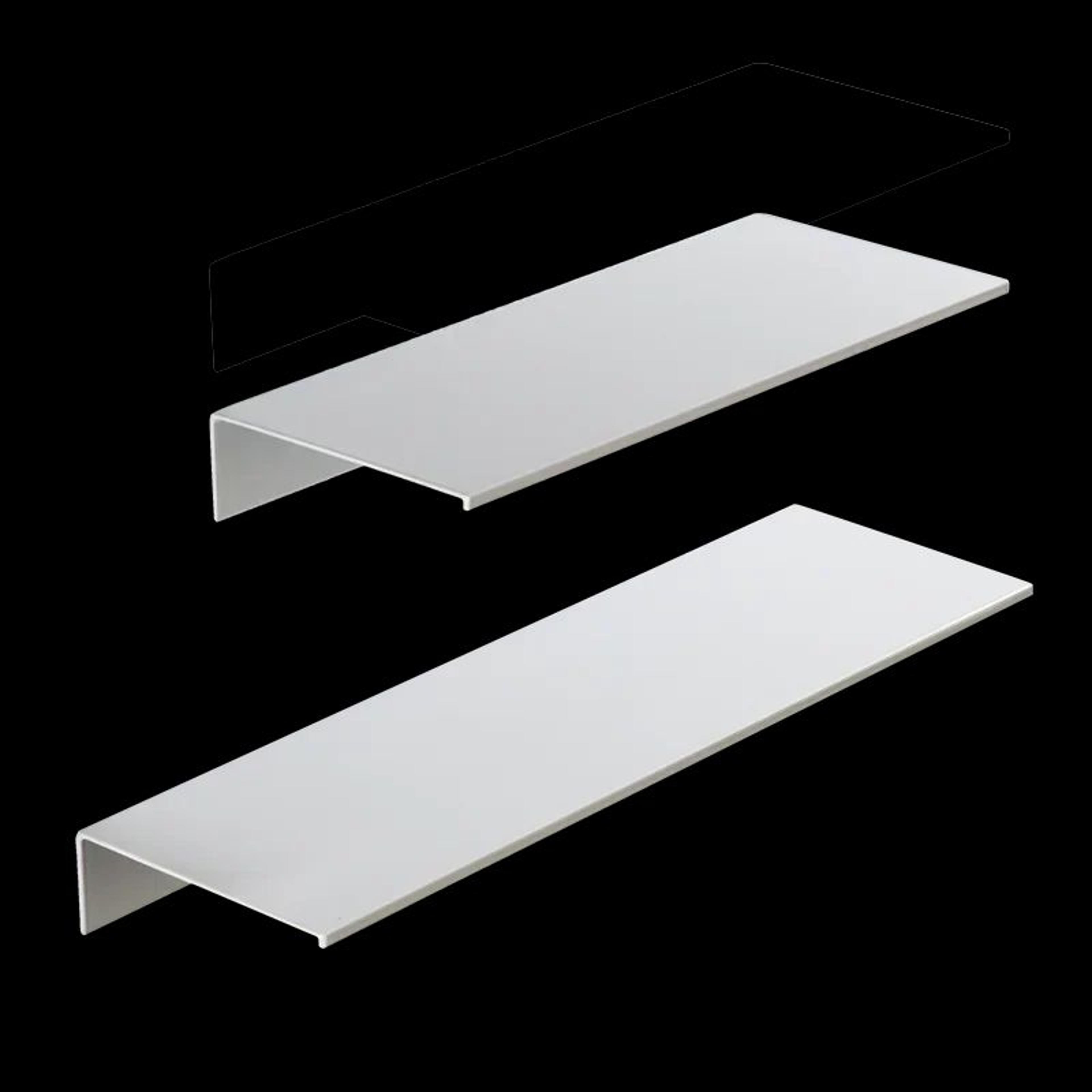 no drill wall mounted storage shelf