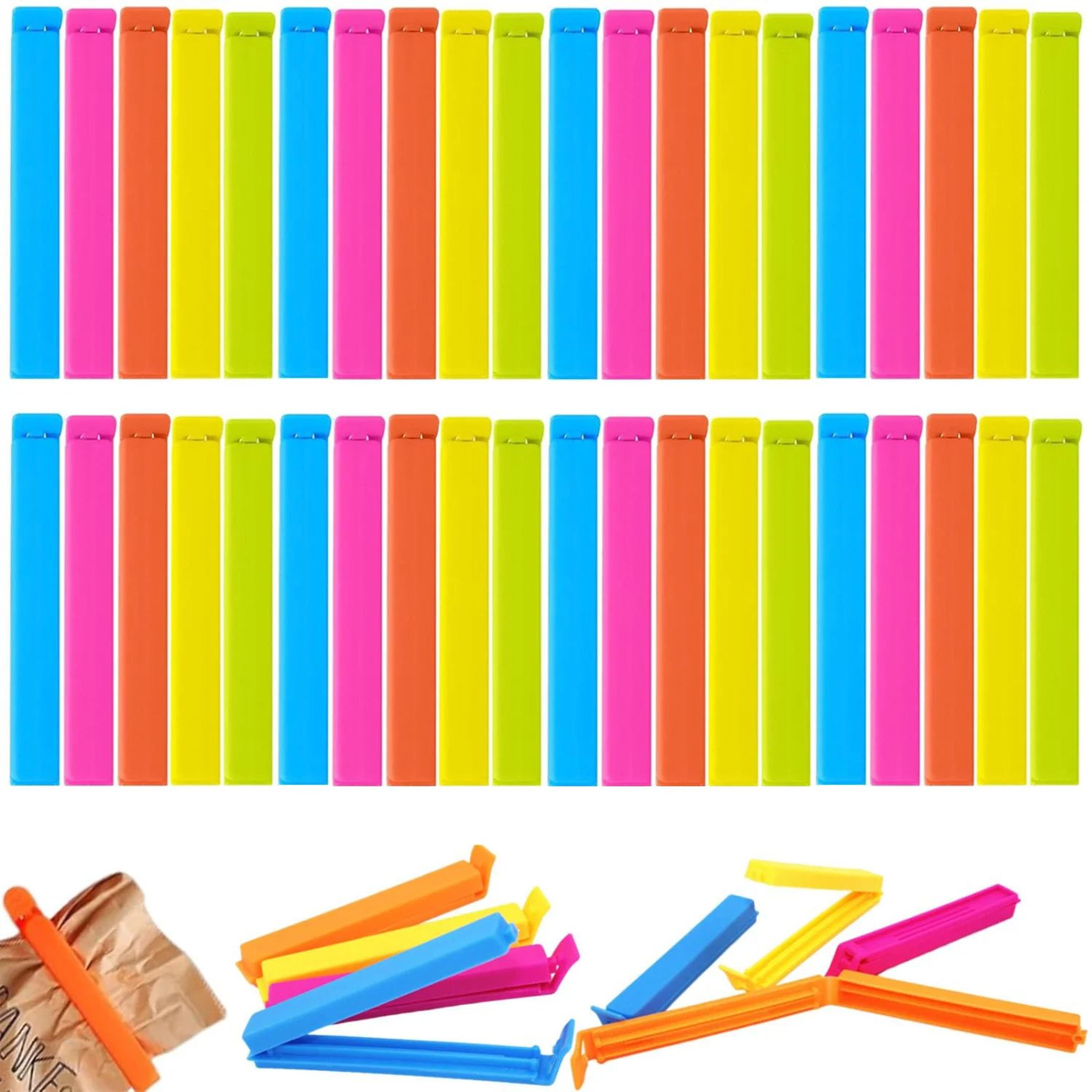 reusable food bag sealing clips set