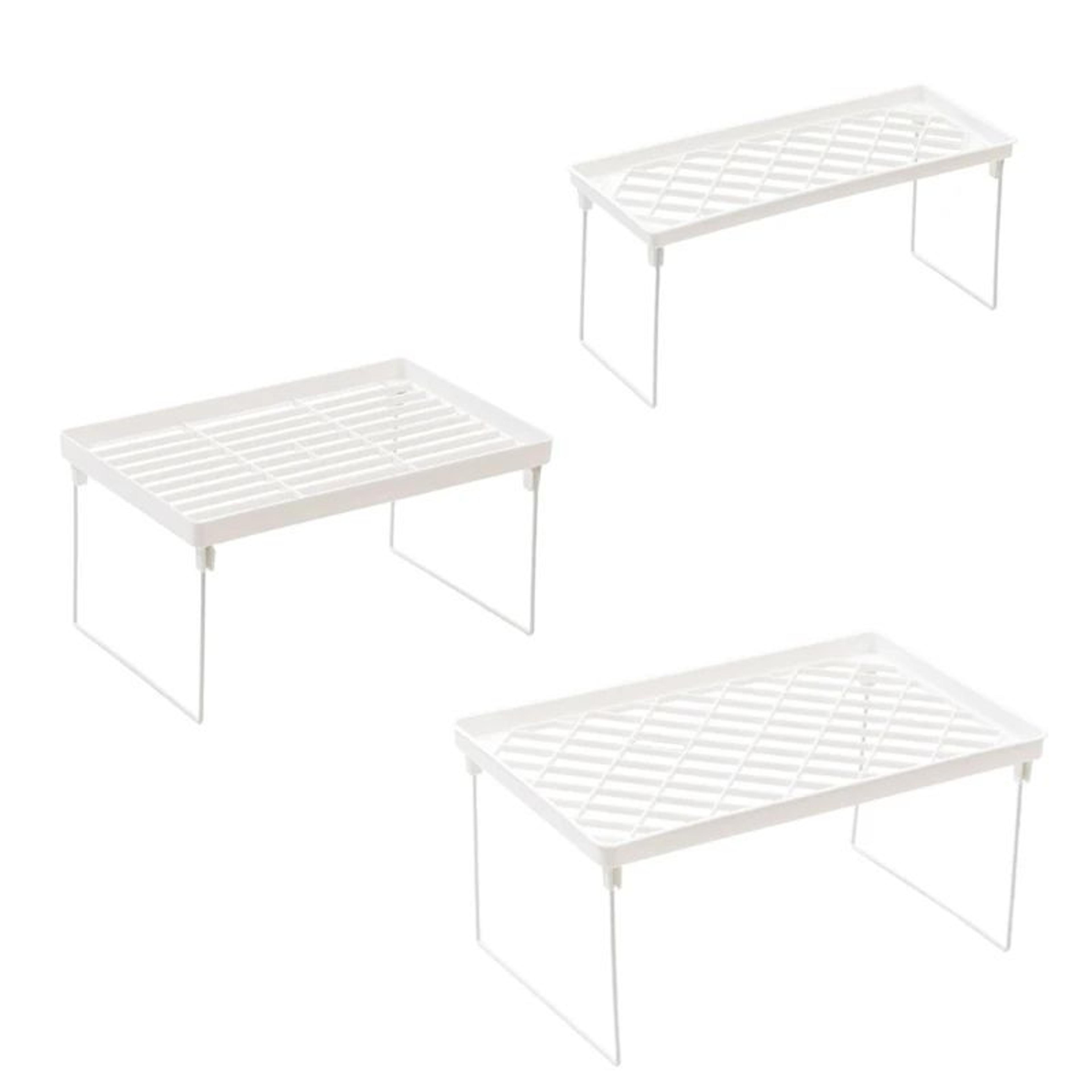 multi purpose countertop storage shelf organizer