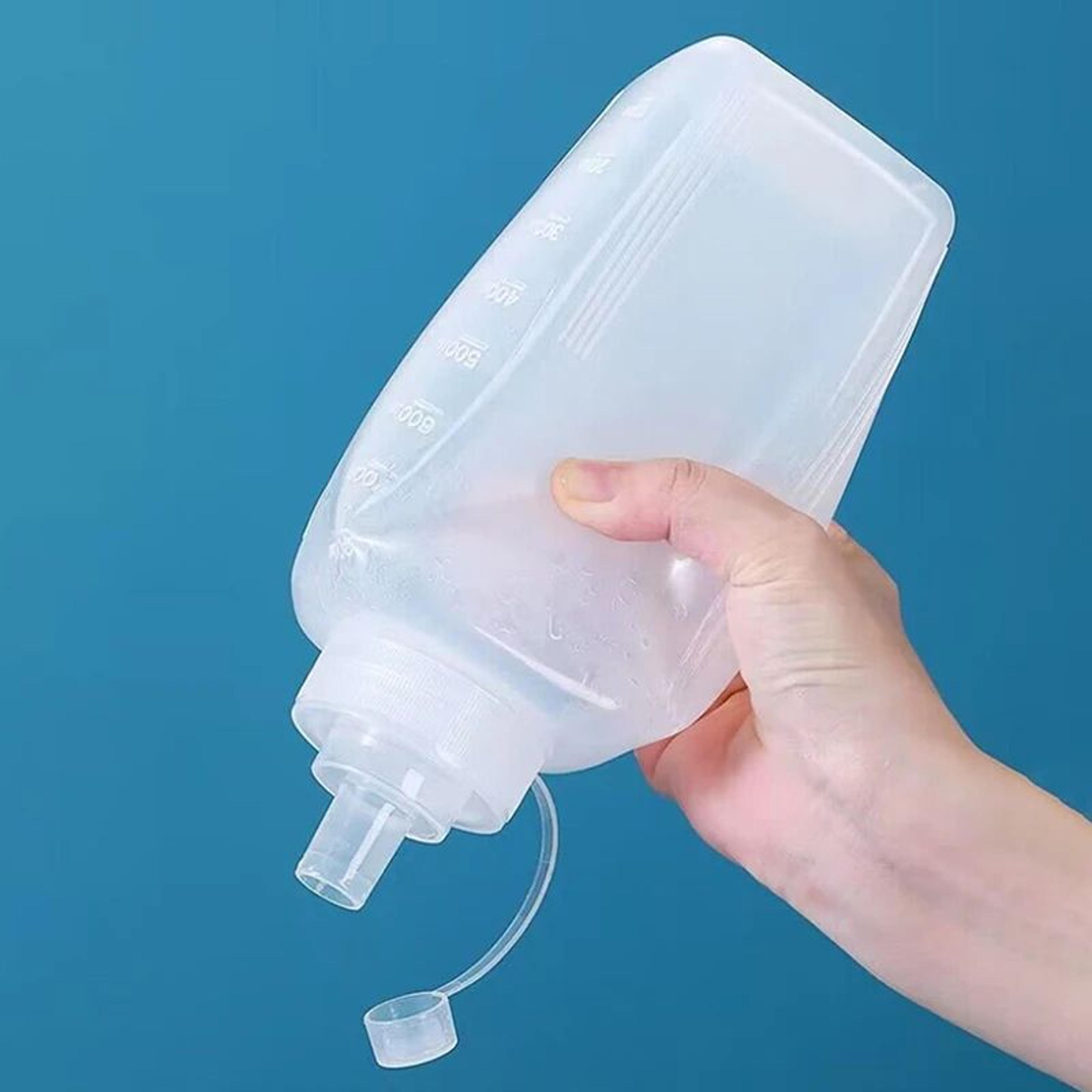 large mouth squeeze condiment bottle