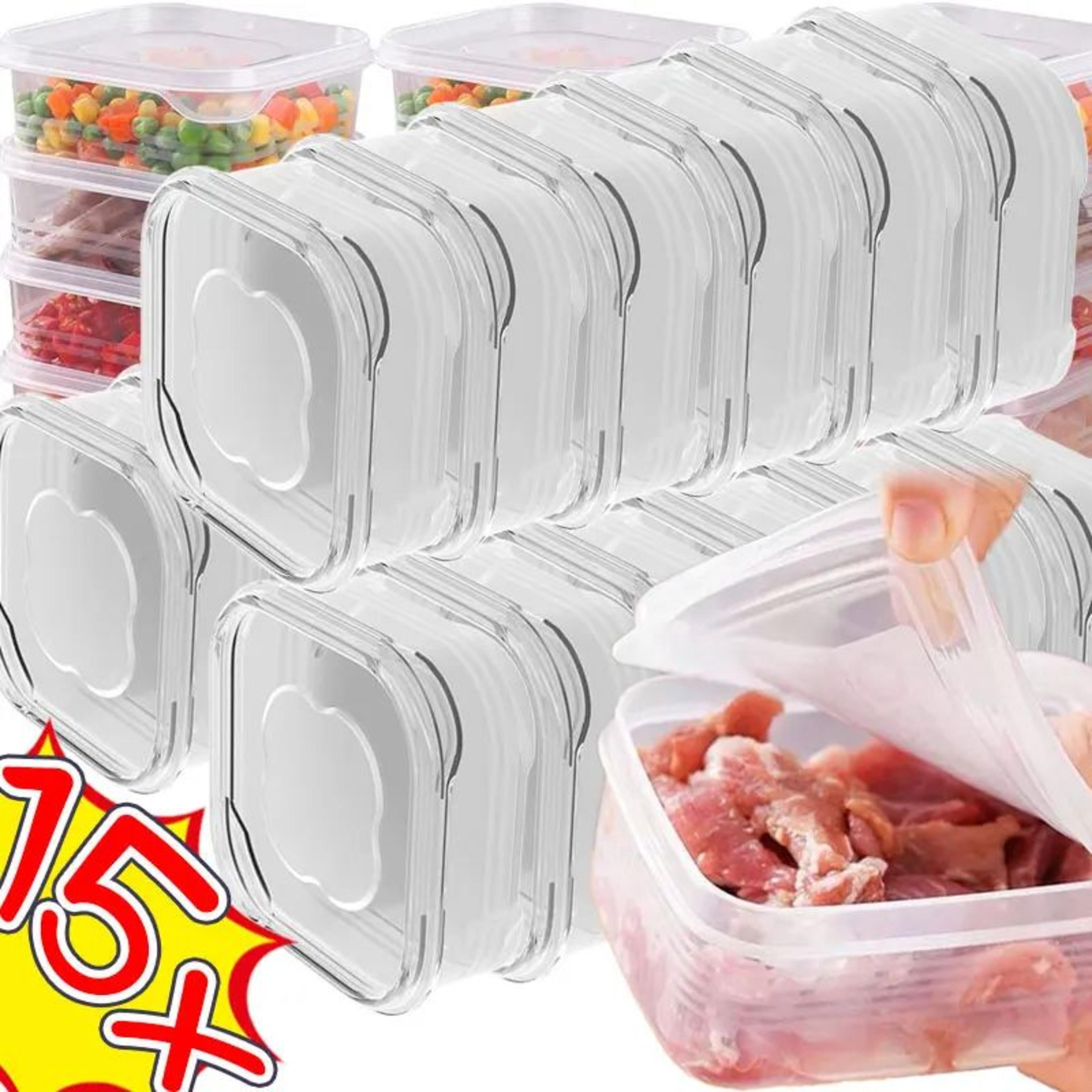 freezer safe meat storage container set