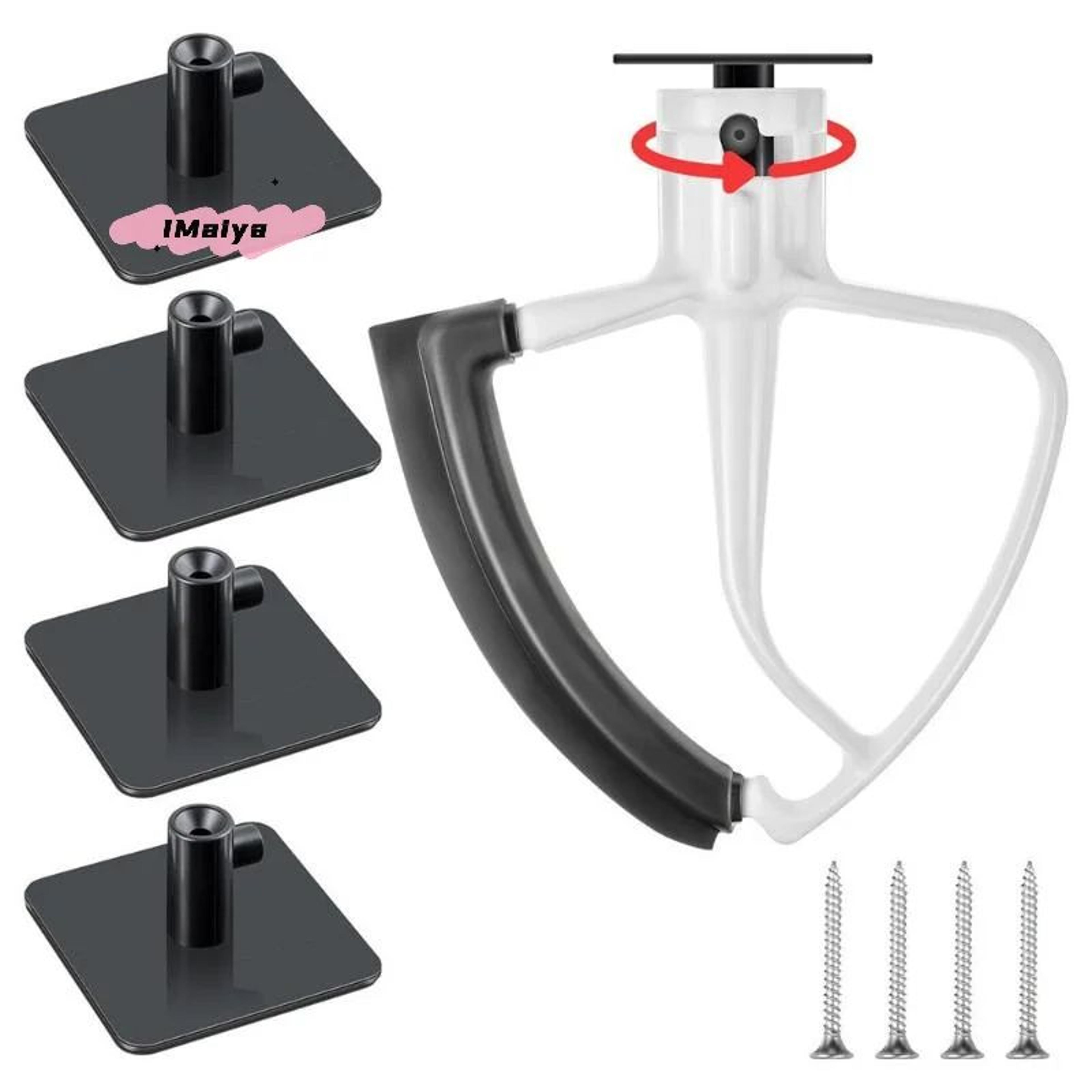 stand mixer attachment holder hooks set