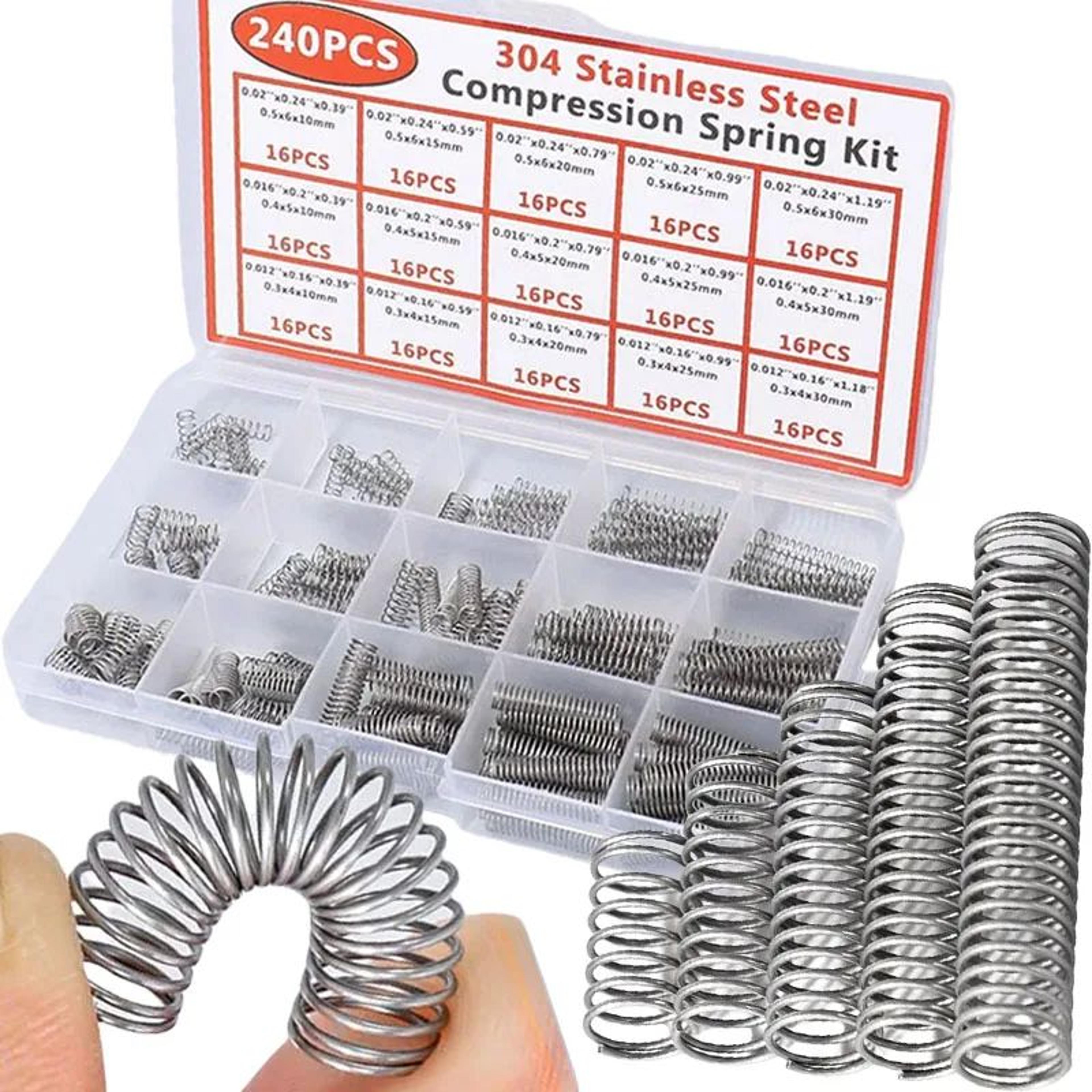 304 stainless steel compression spring assortment kit