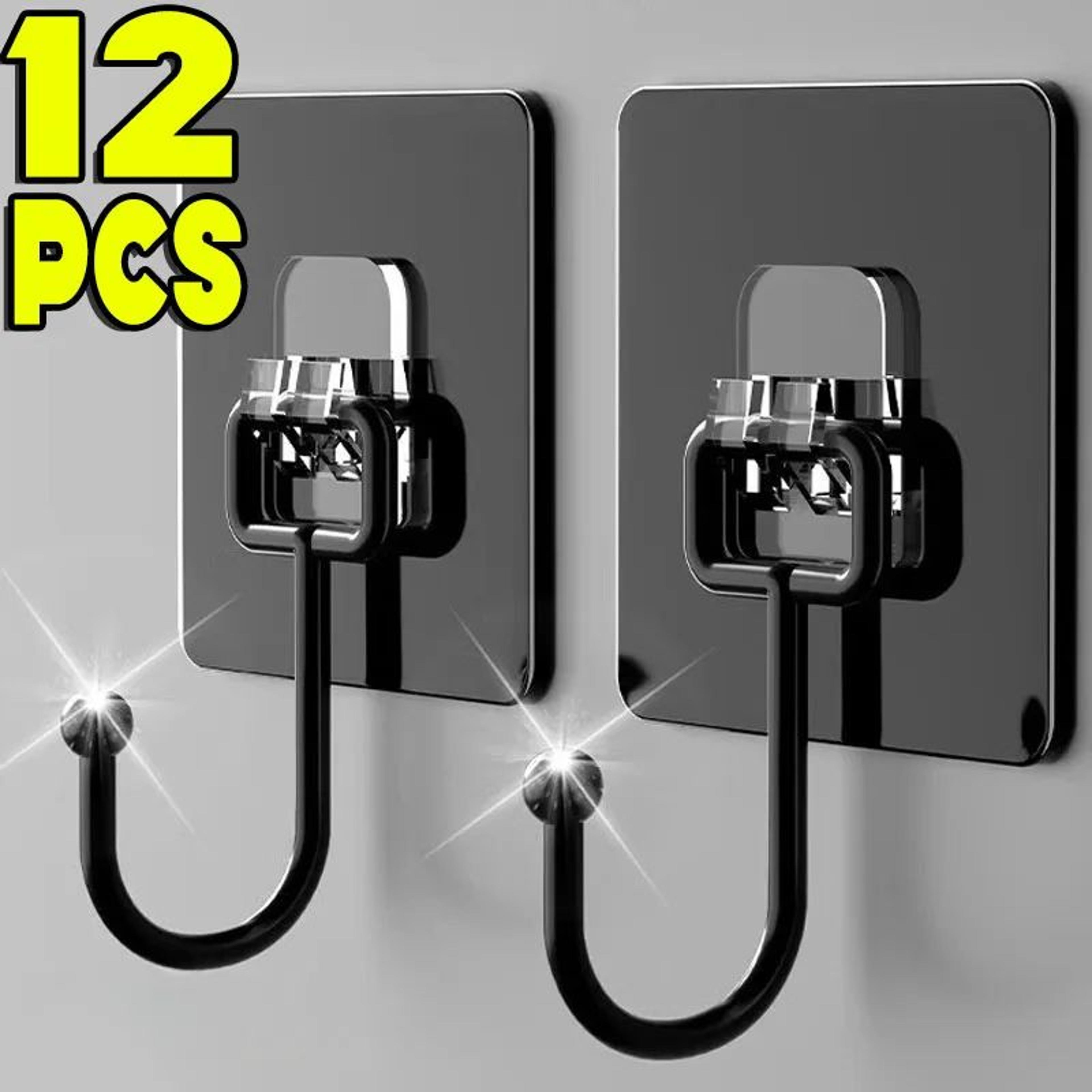 self adhesive no trace wall hooks set