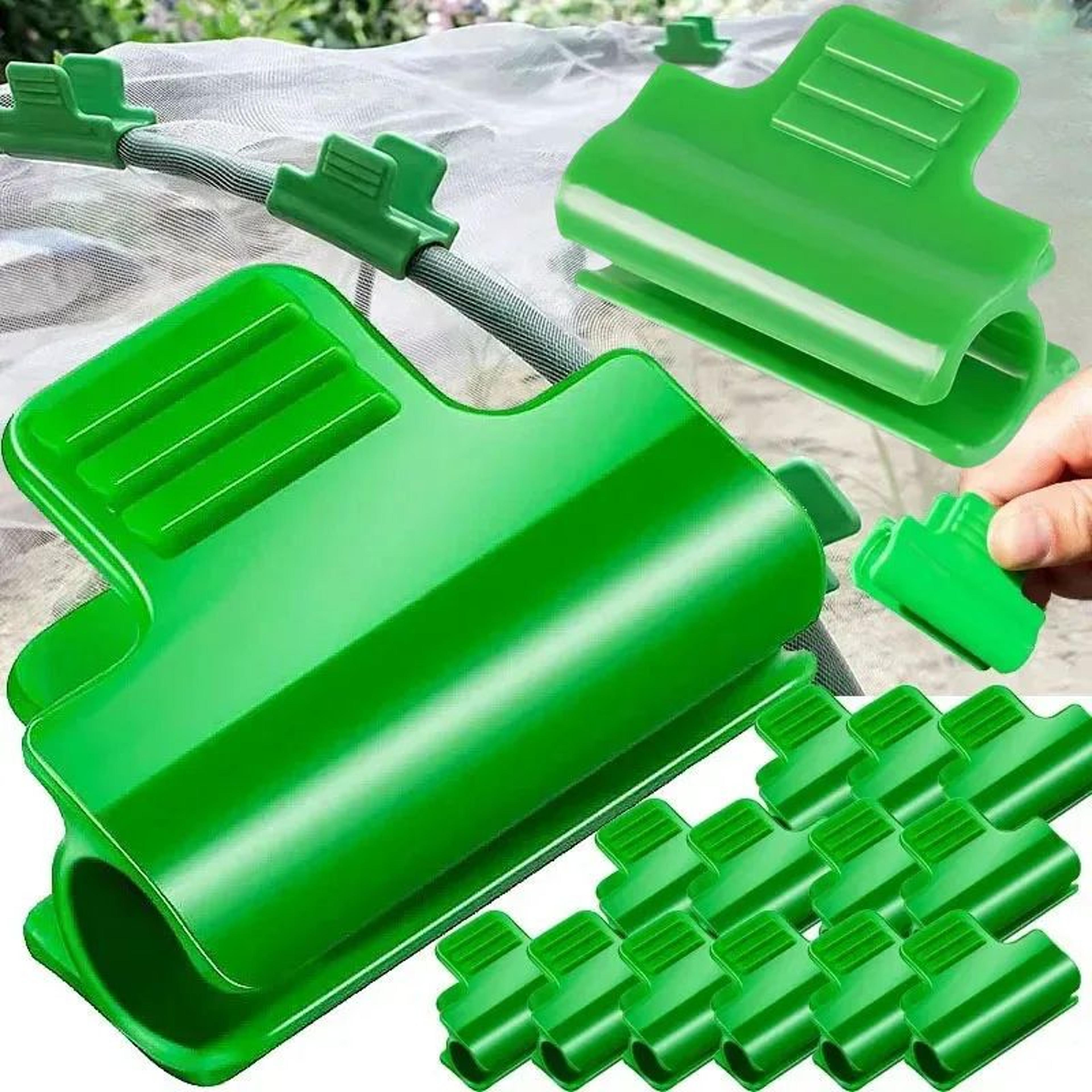 garden tunnel hoop clamps for greenhouse support