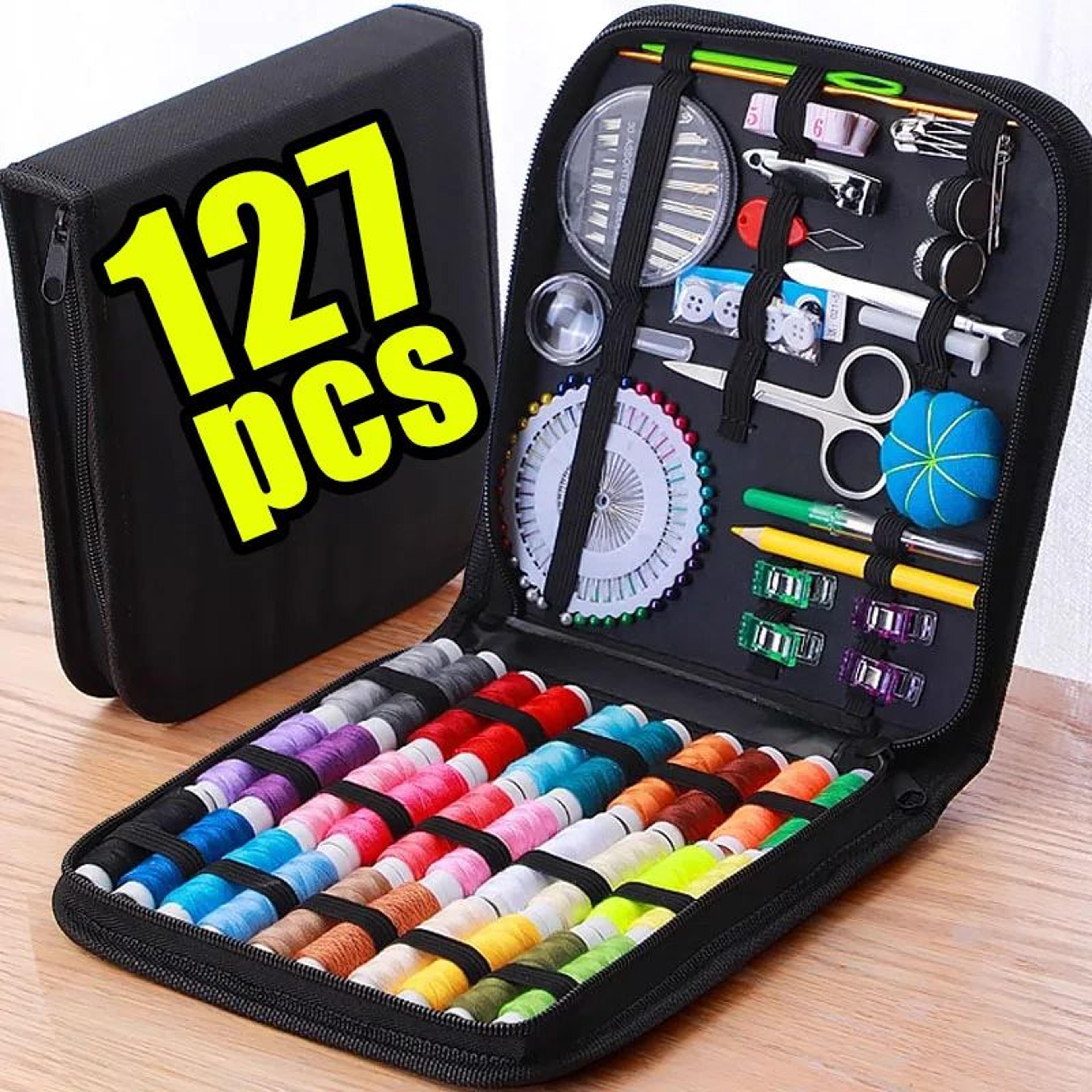 portable sewing kit with case travel sewing supplies