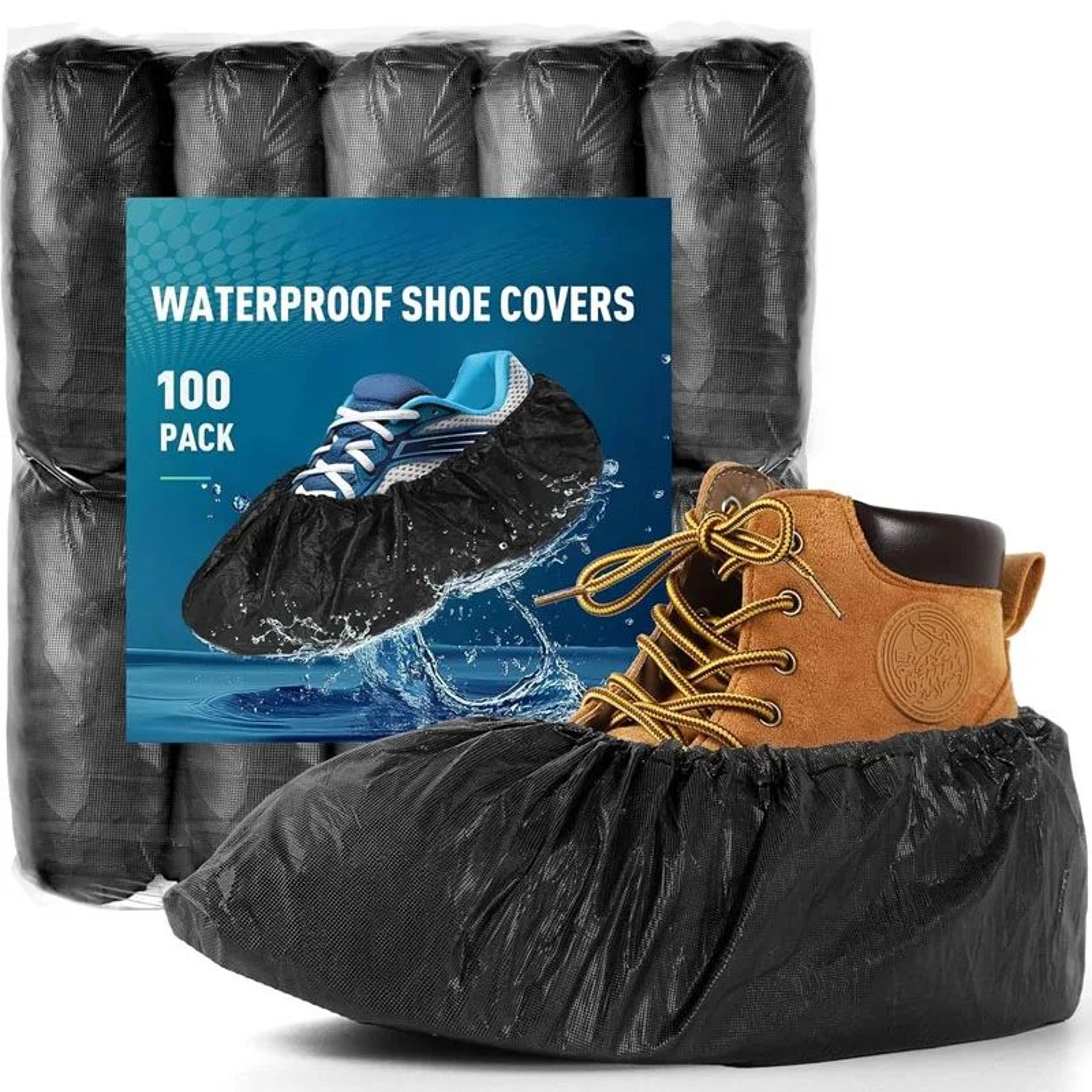 disposable non slip shoe covers indoor protective boot covers