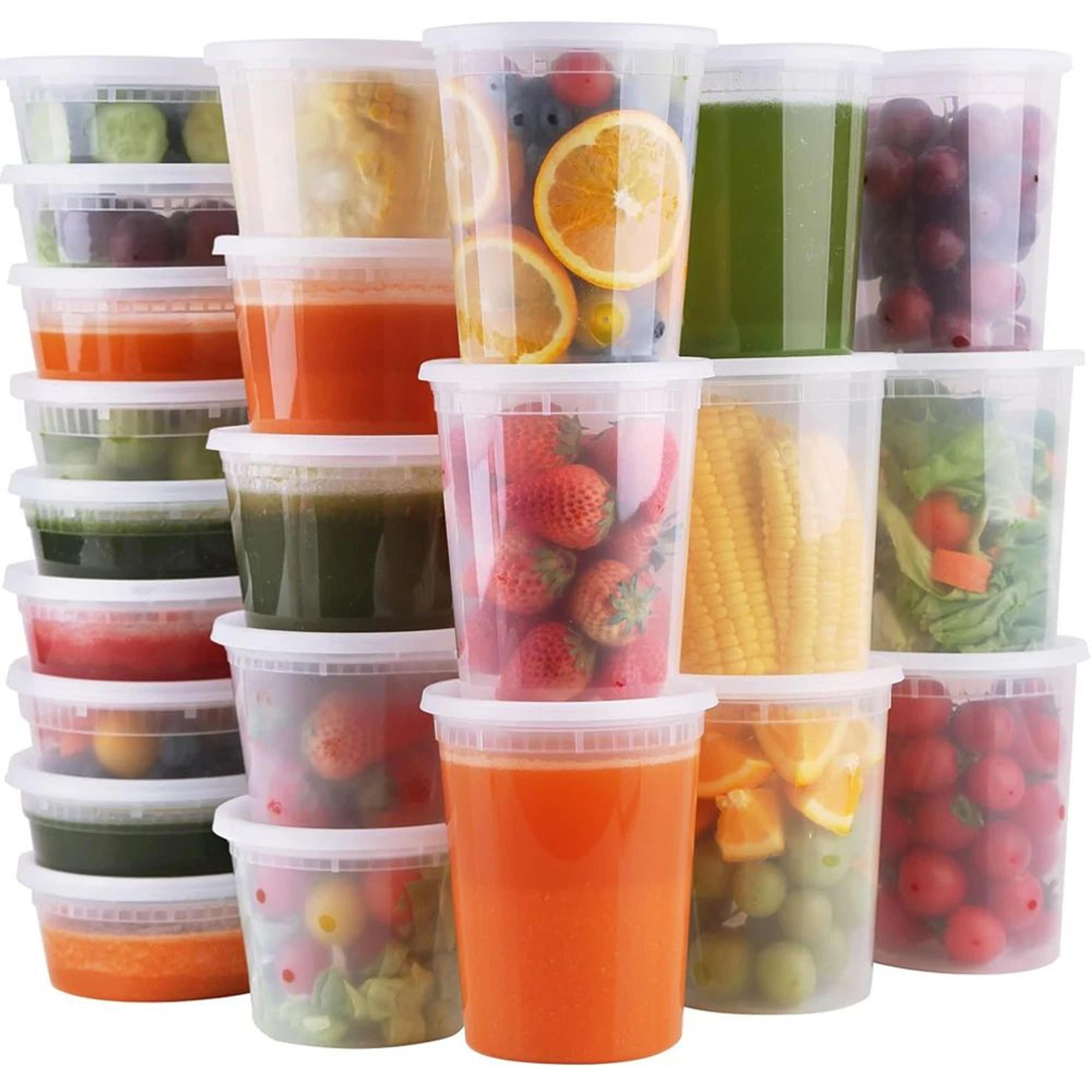 bpa free deli food storage containers with lids
