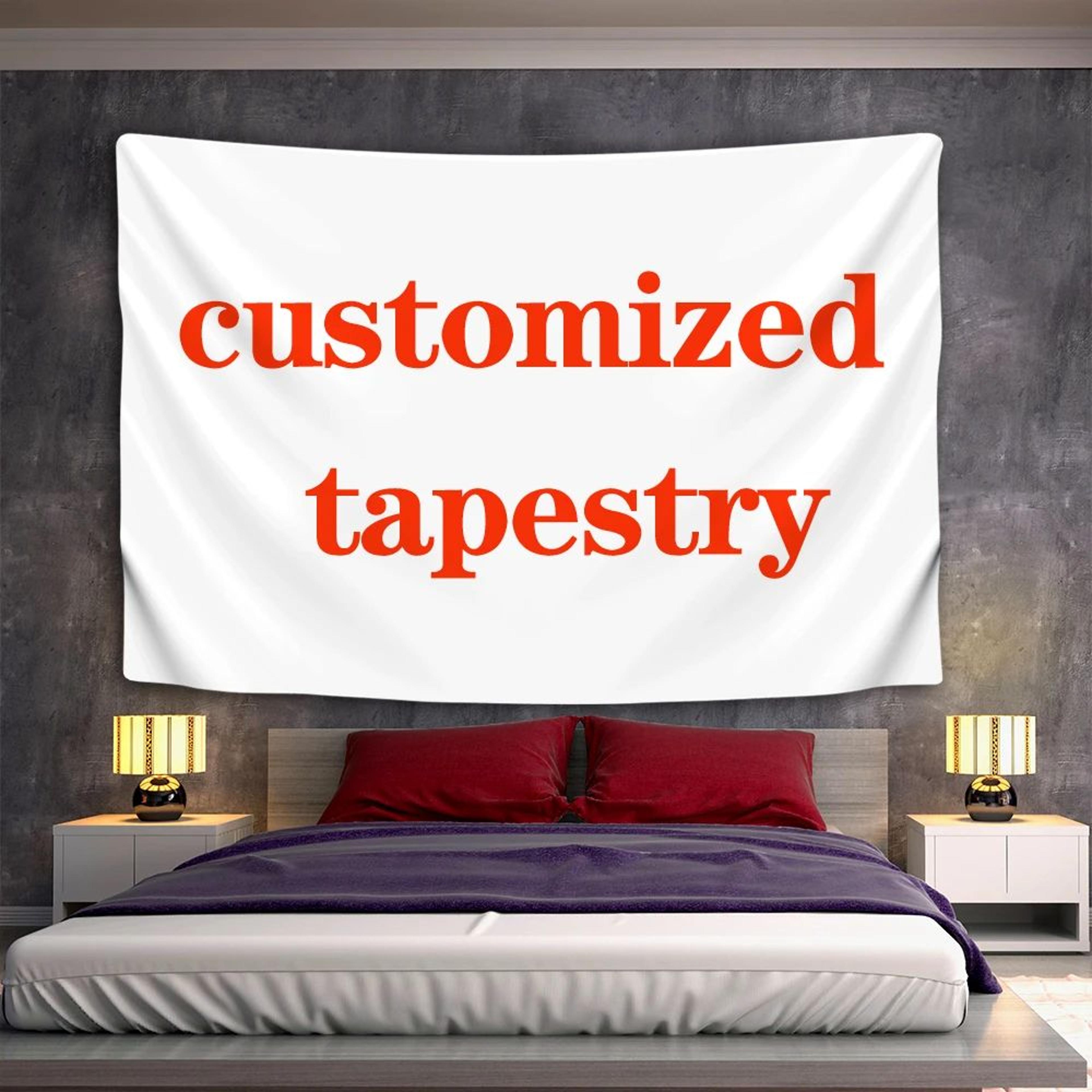 custom photo boho mandala wall tapestry