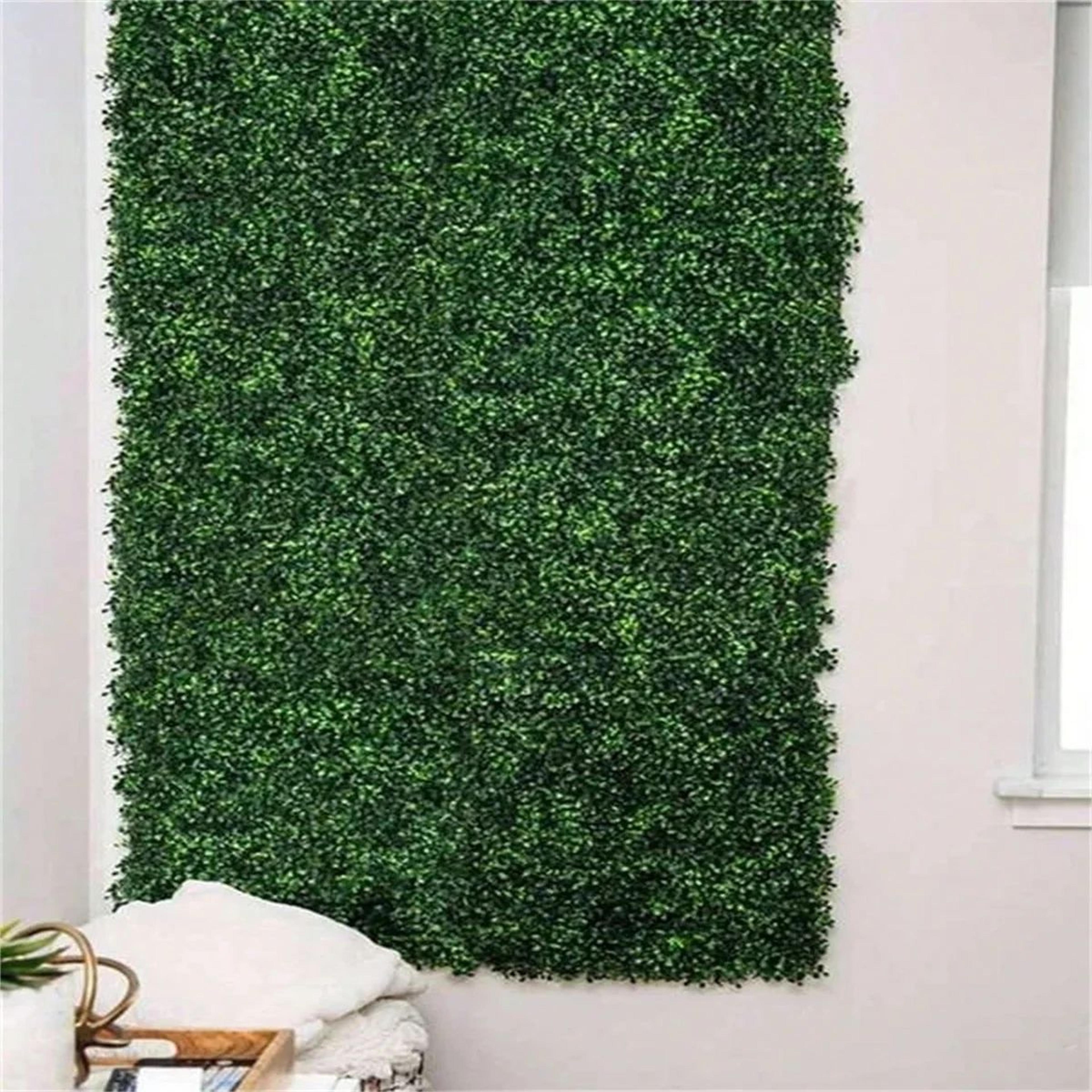 artificial grass wall panel privacy hedge for indoor and outdoor