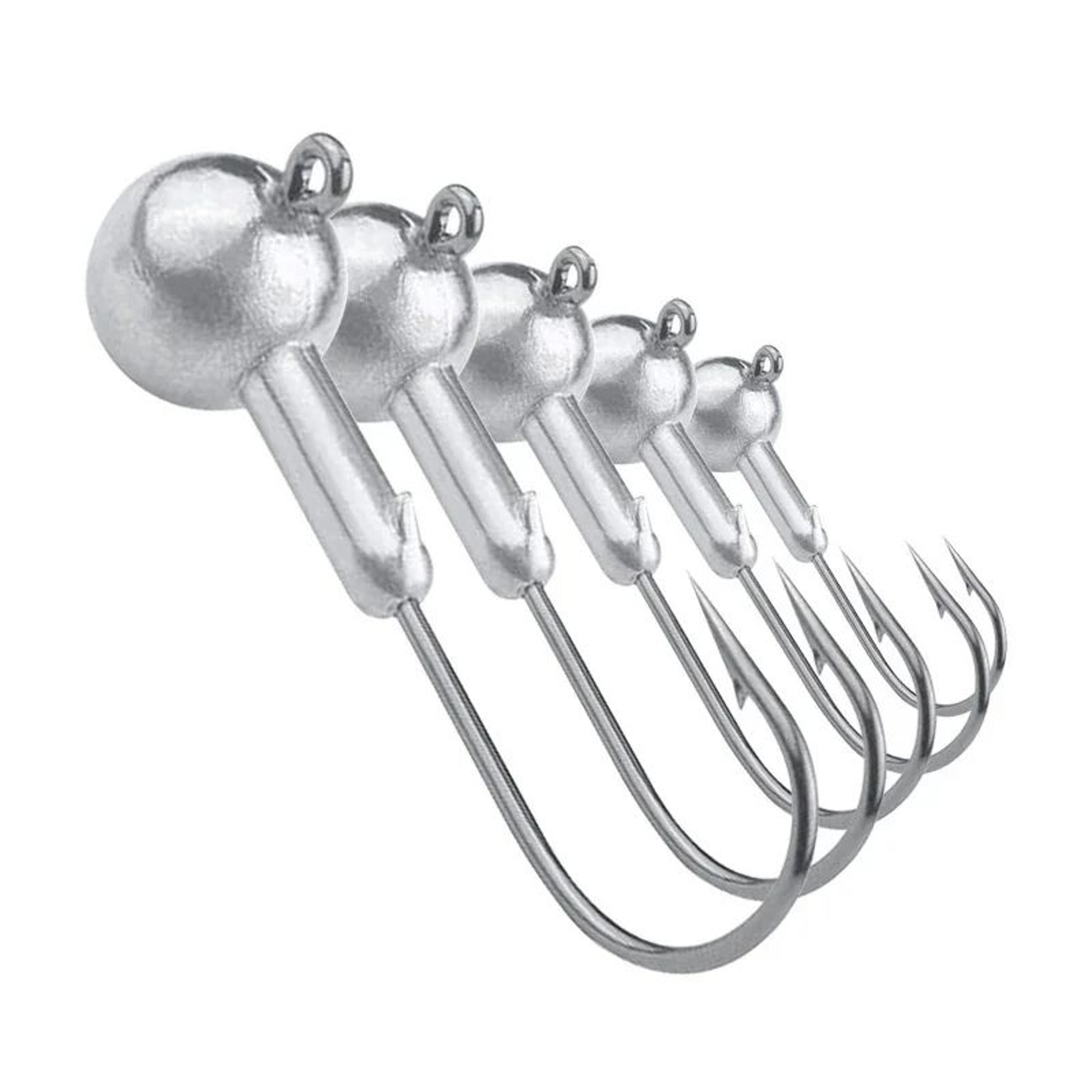 high carbon steel jig head fishing hooks 20 pieces