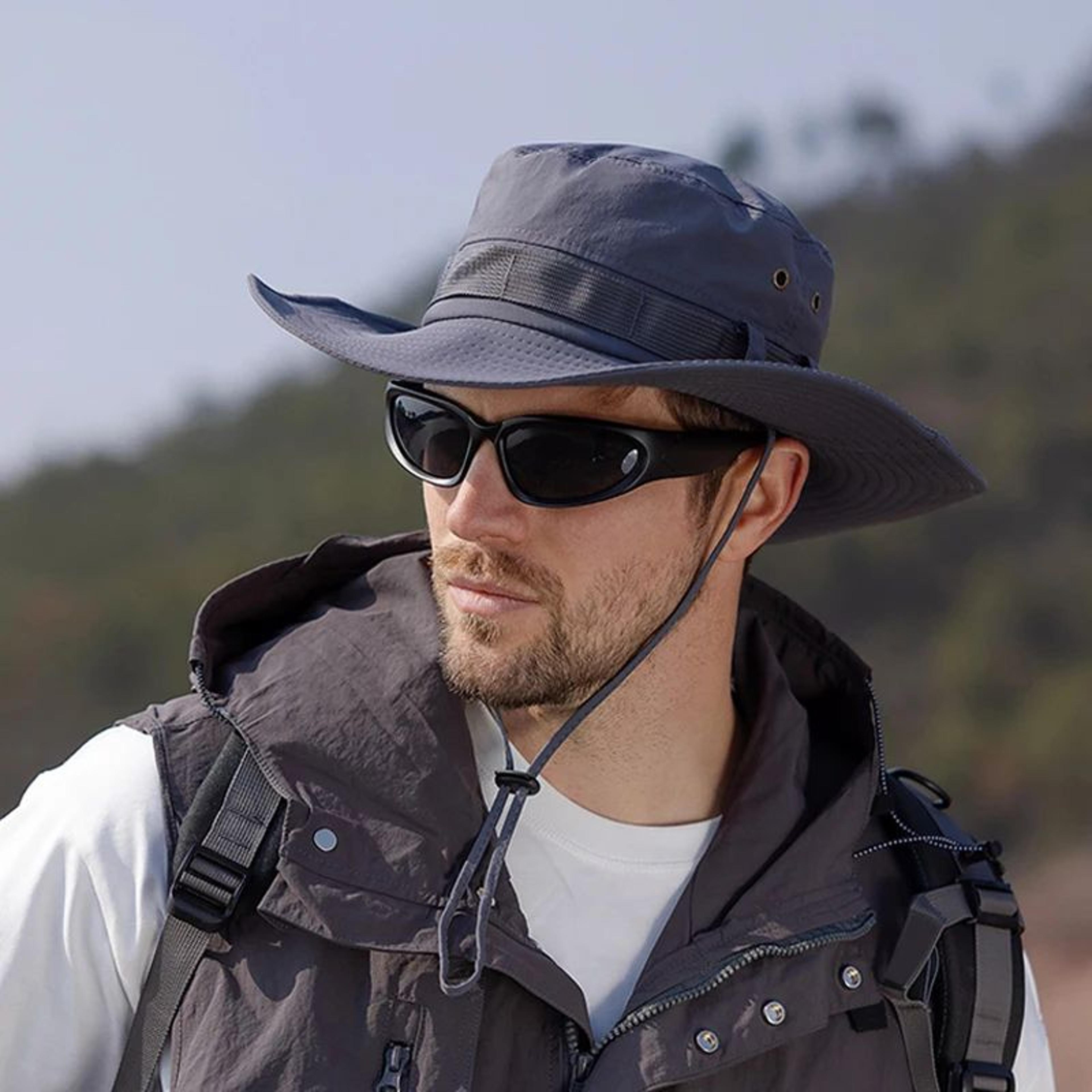 breathable wide brim fisherman sun hat