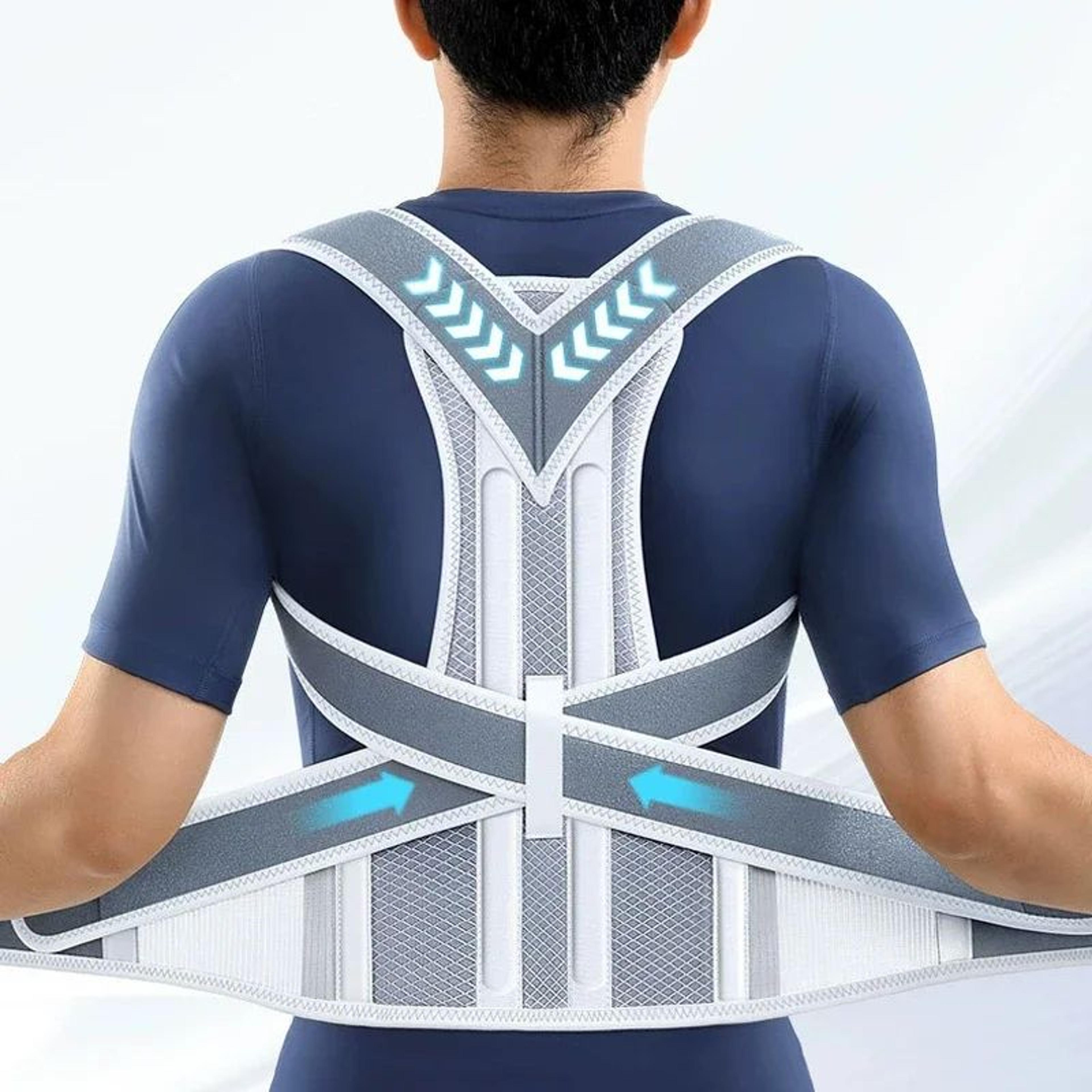 adjustable invisible posture corrector back support belt