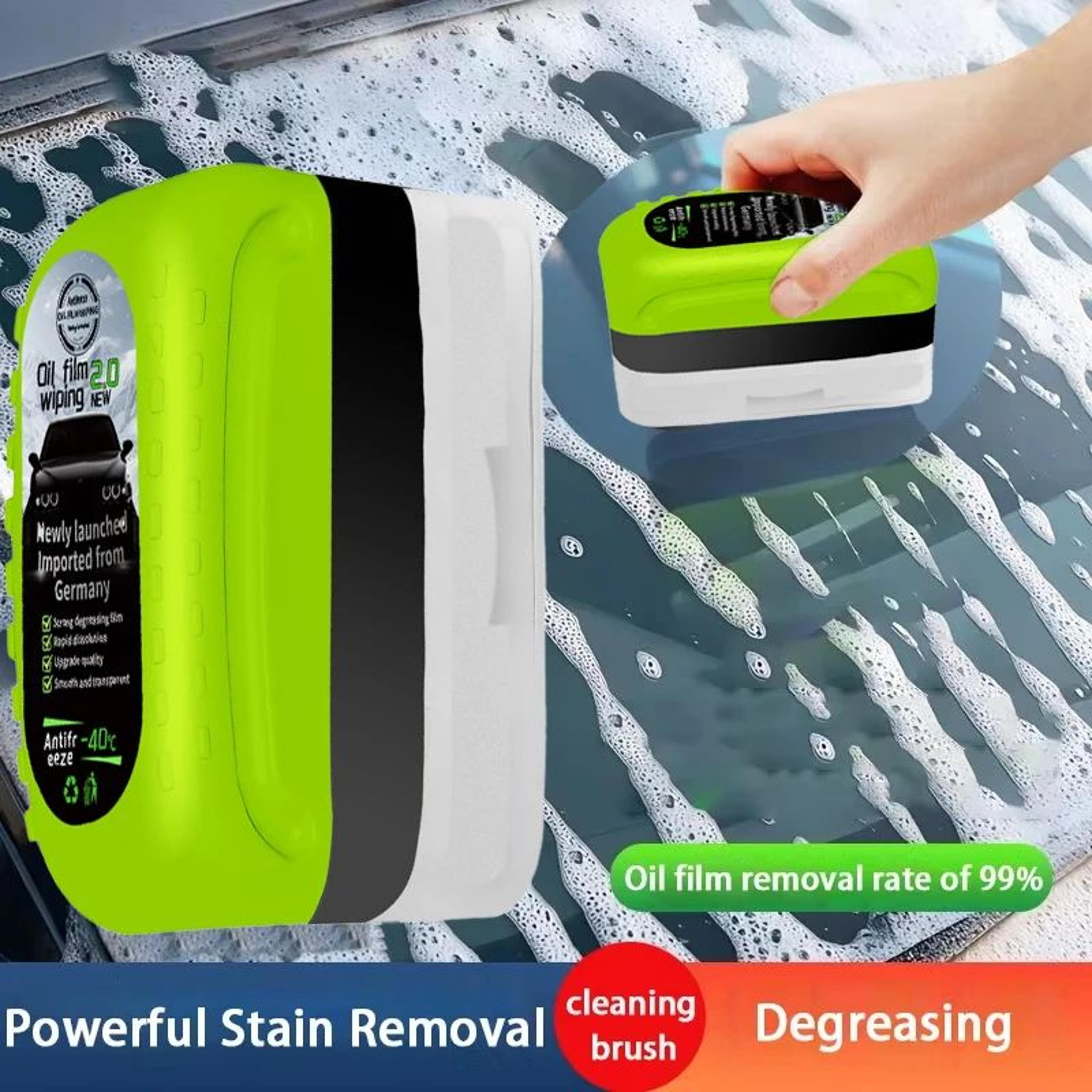 car windshield oil film cleaner and anti fog coating remover