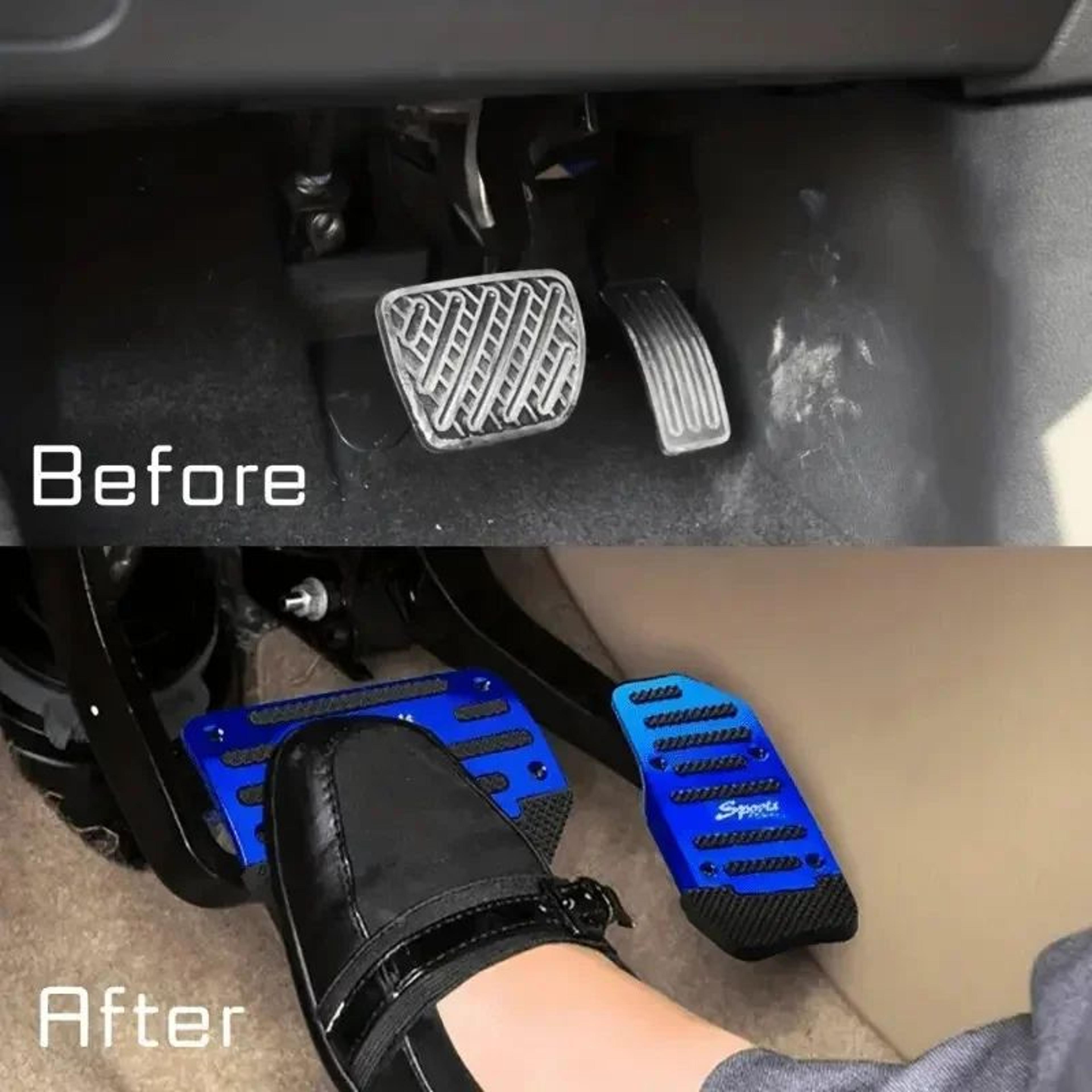 universal anti slip car pedal cover set